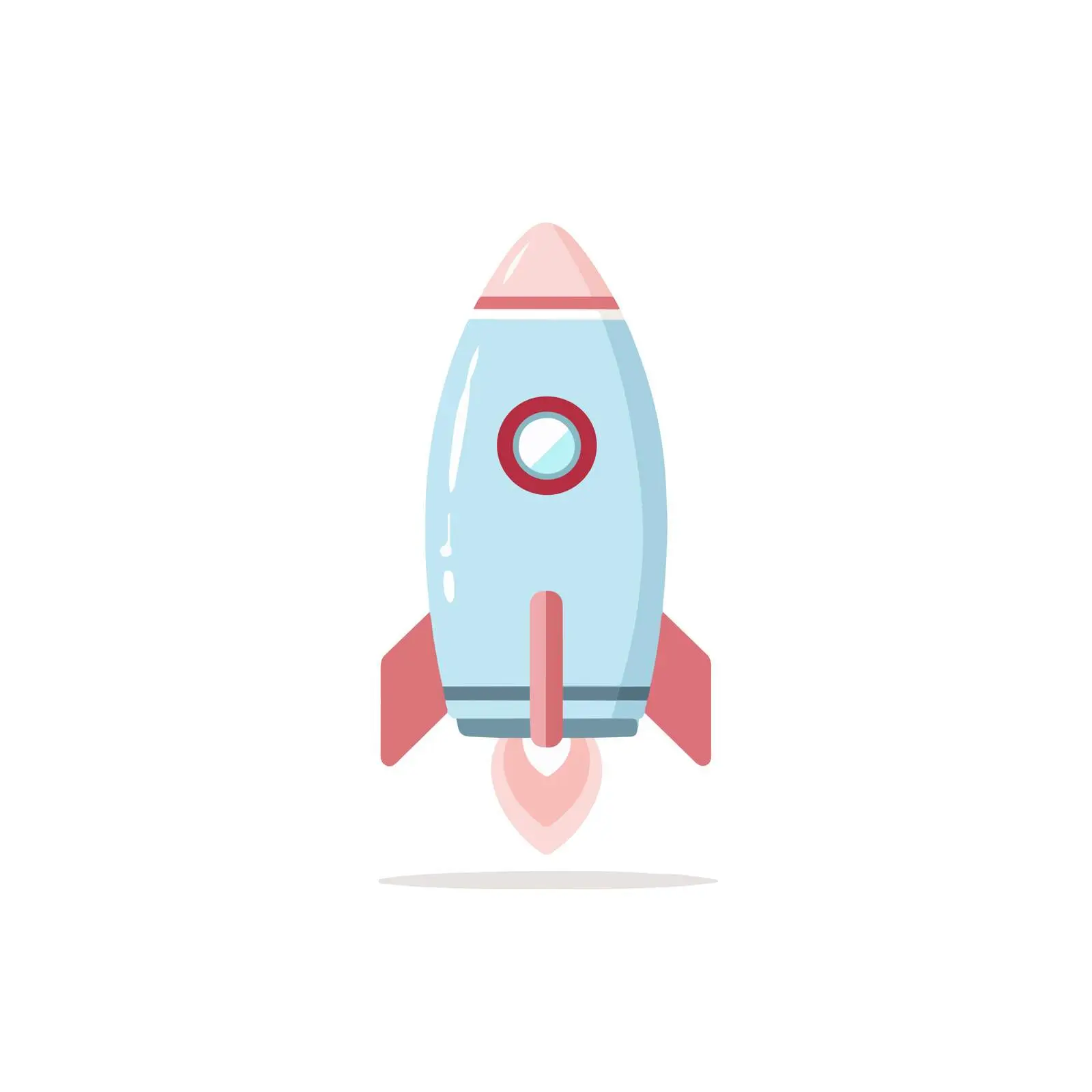 Modern Rocket Icon — free download from Dotvec