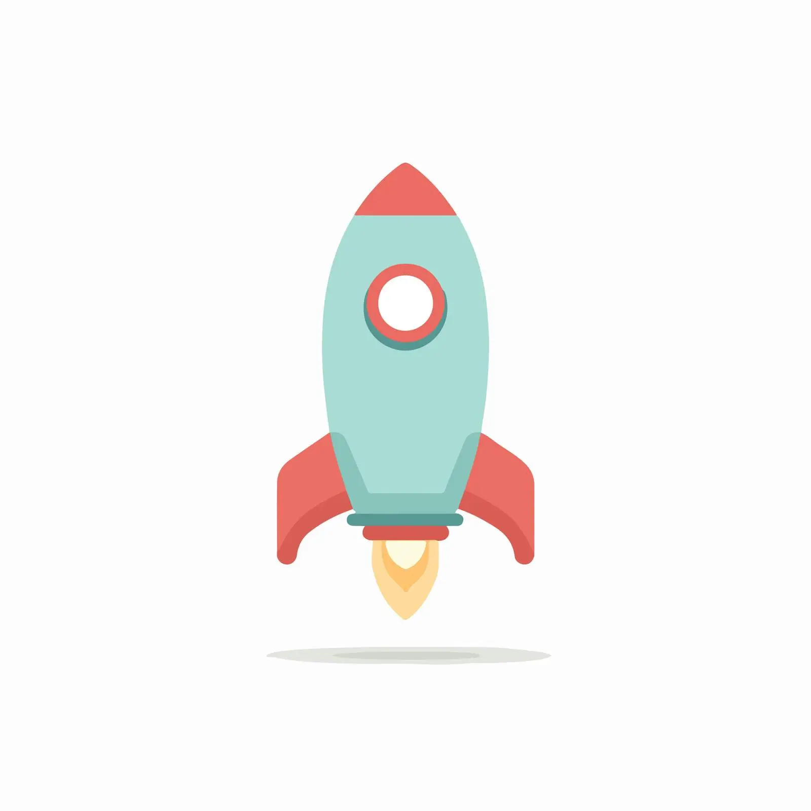 Modern Rocket Vector Icon — free download from Dotvec