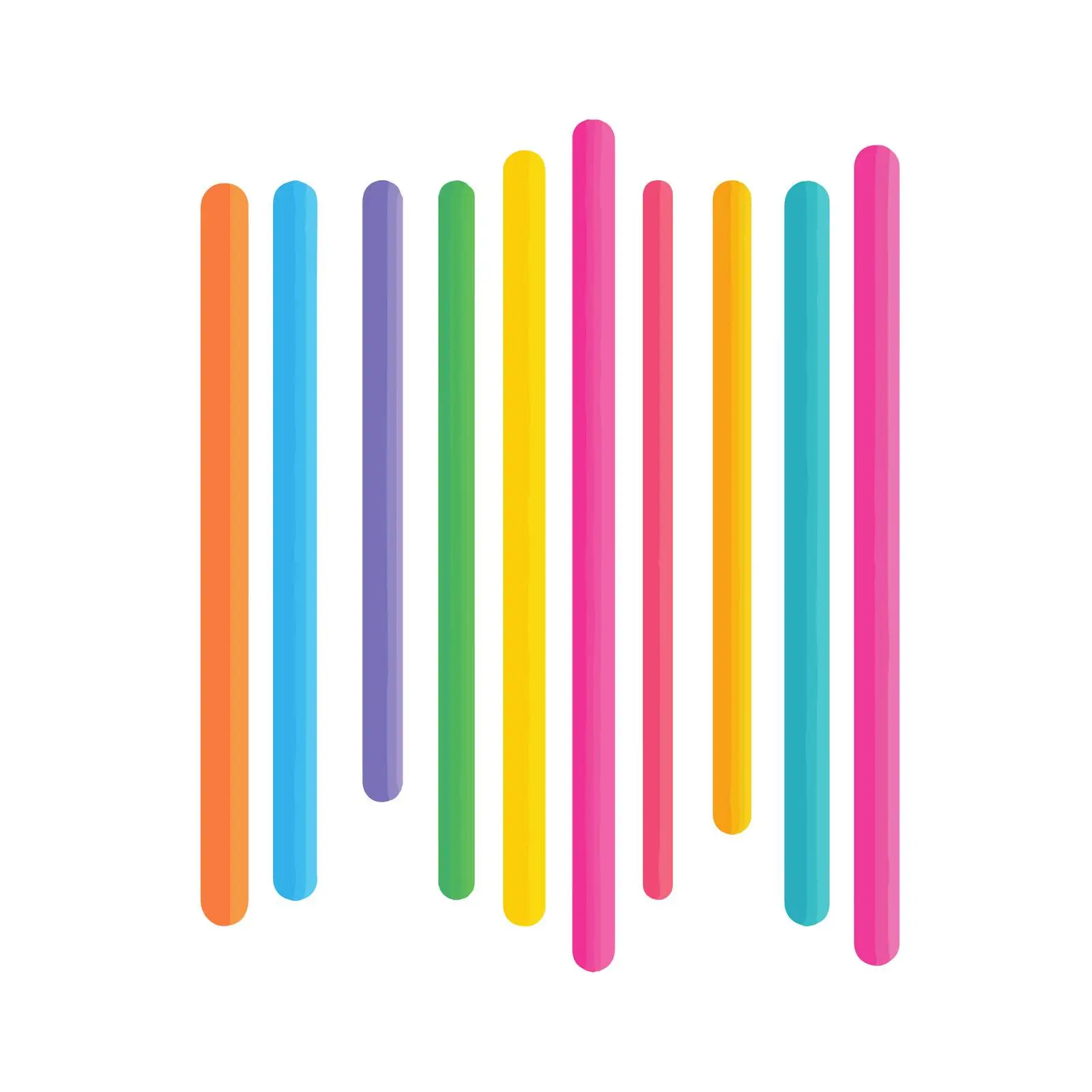 Neon Barcode Icon Design — free download from Dotvec