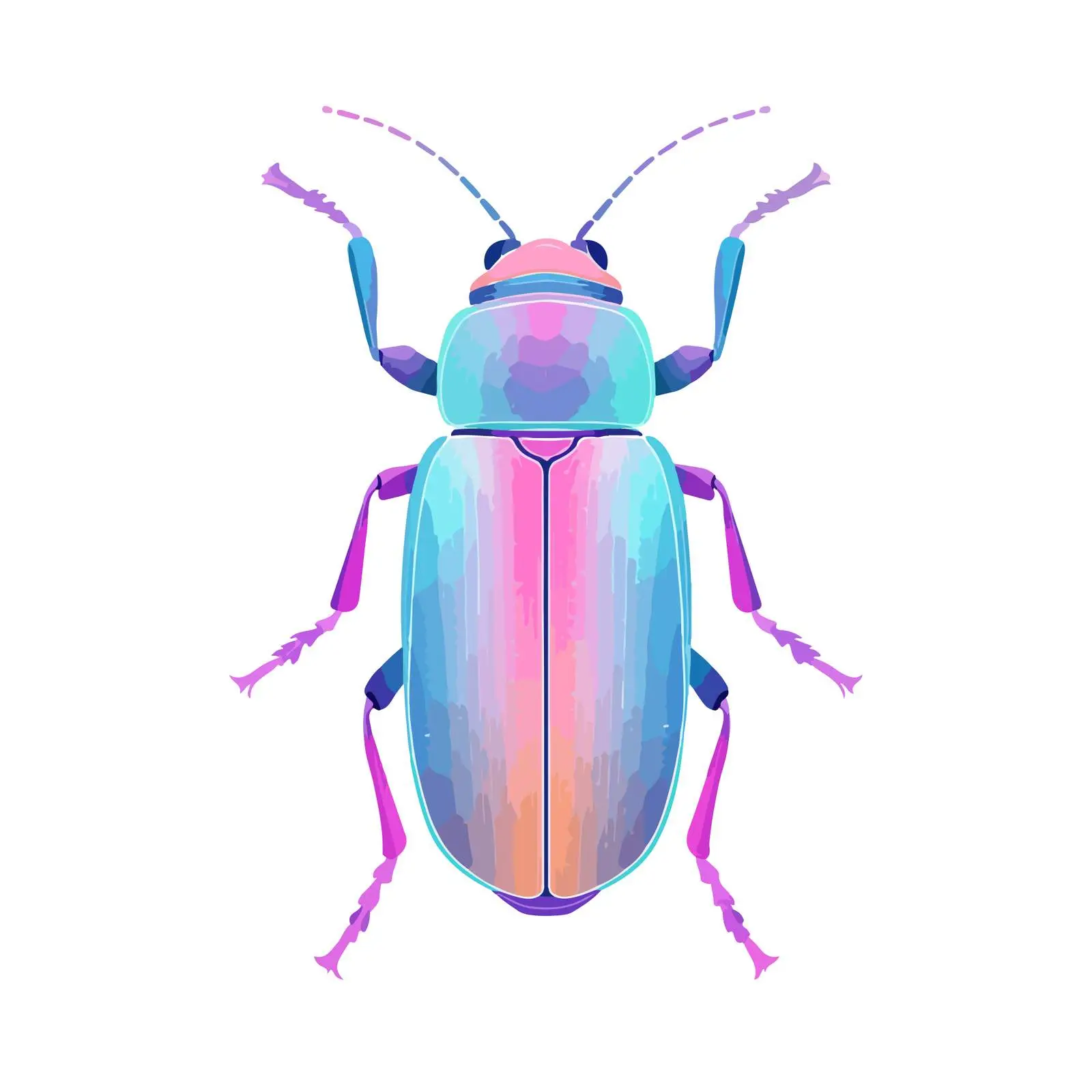 Neon Bug Icon — free download from Dotvec