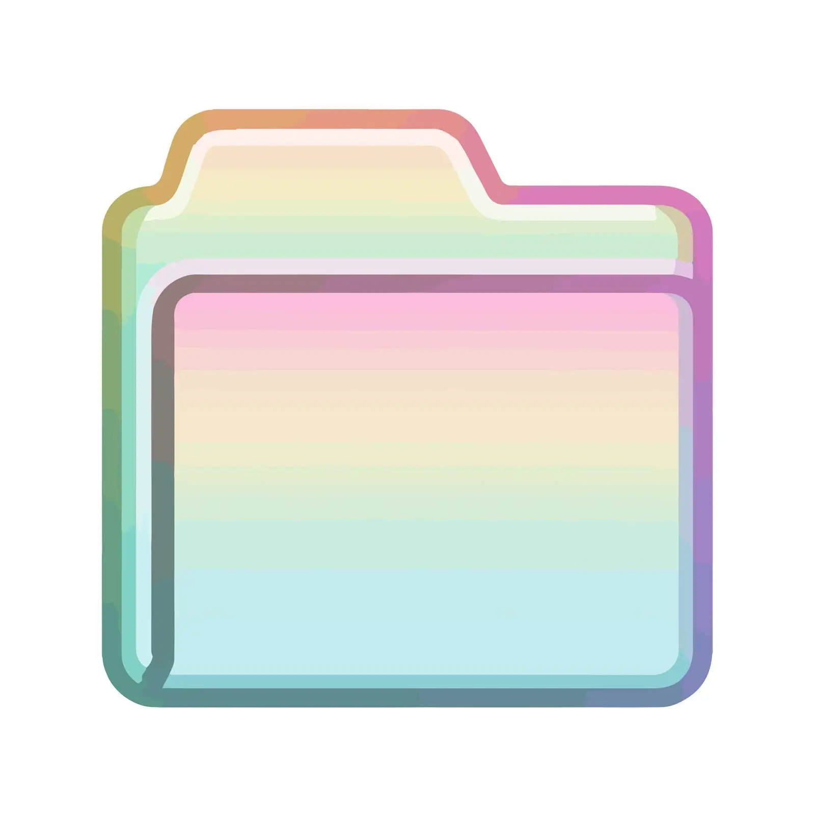 Neon File Icon Vector Design — free download from Dotvec