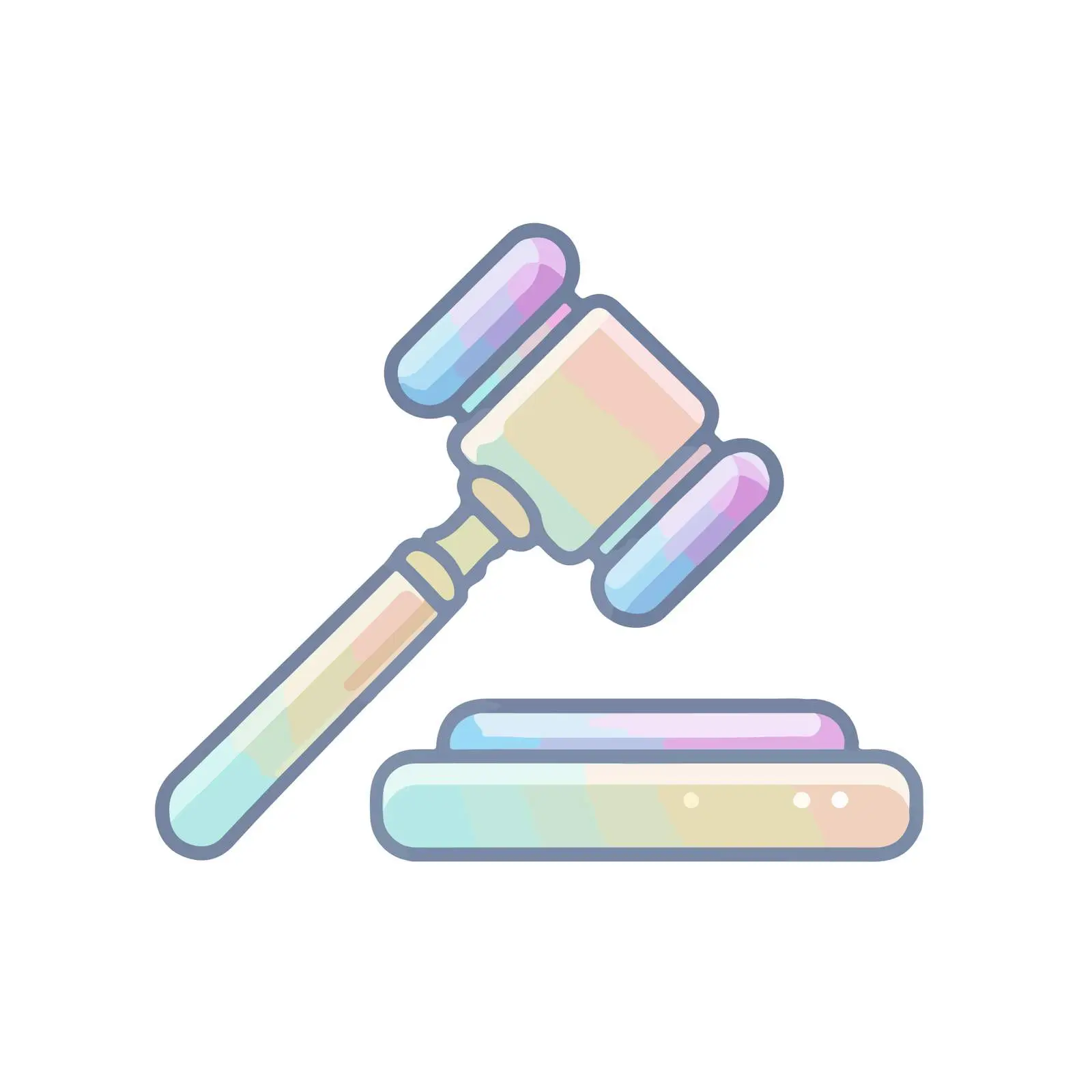 Legal Gavel Icon — free download from Dotvec