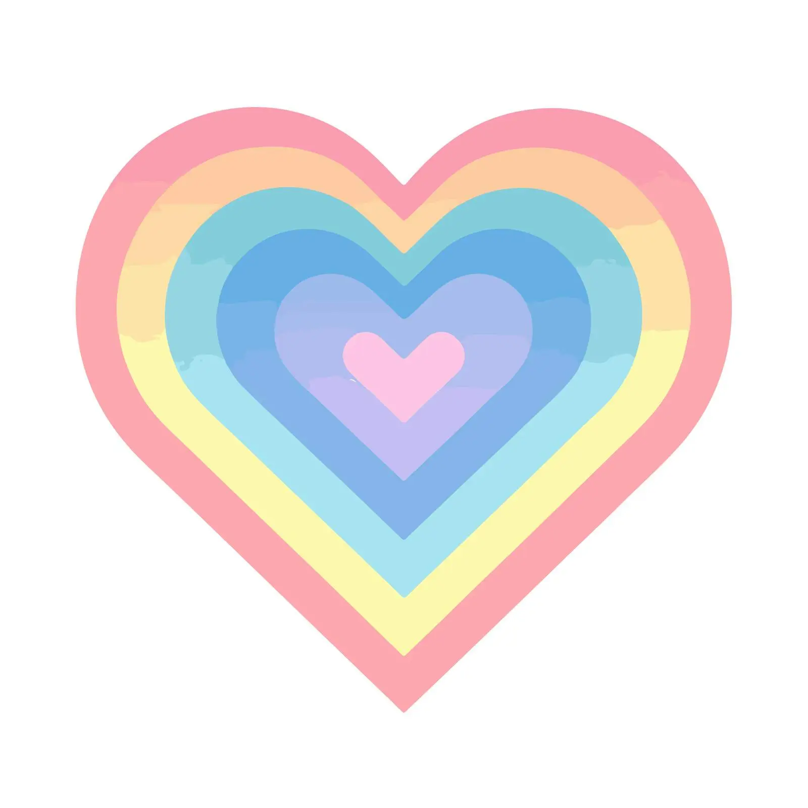 Neon Heart Icon Design — free download from Dotvec
