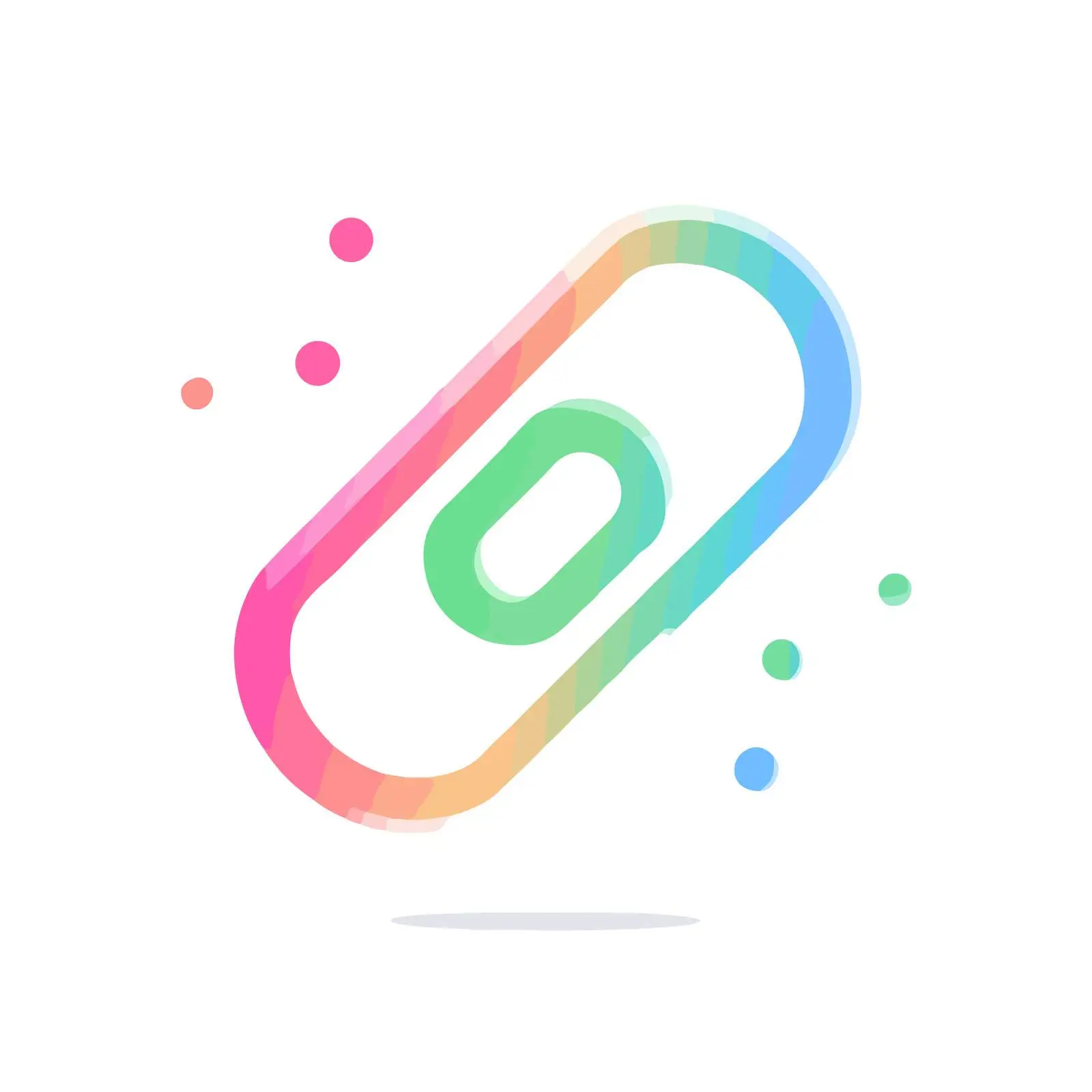 Neon Link Icon Design — free download from Dotvec