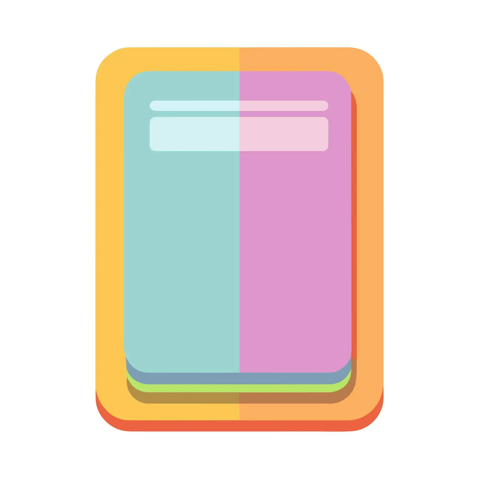 Neon Passport Icon Vector Design — free download from Dotvec