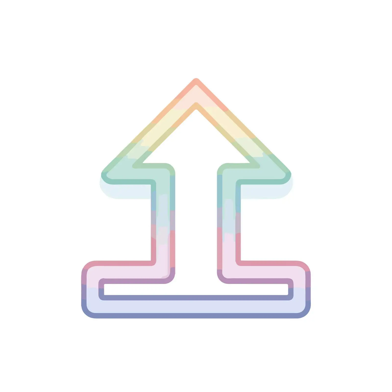 Neon Upload Icon — free download from Dotvec