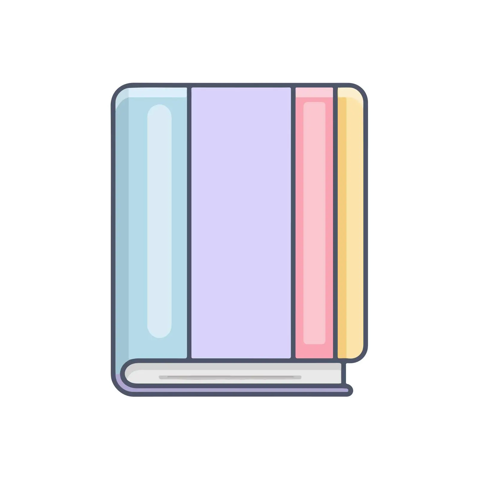 Minimalist Book Icon Design — free download from Dotvec