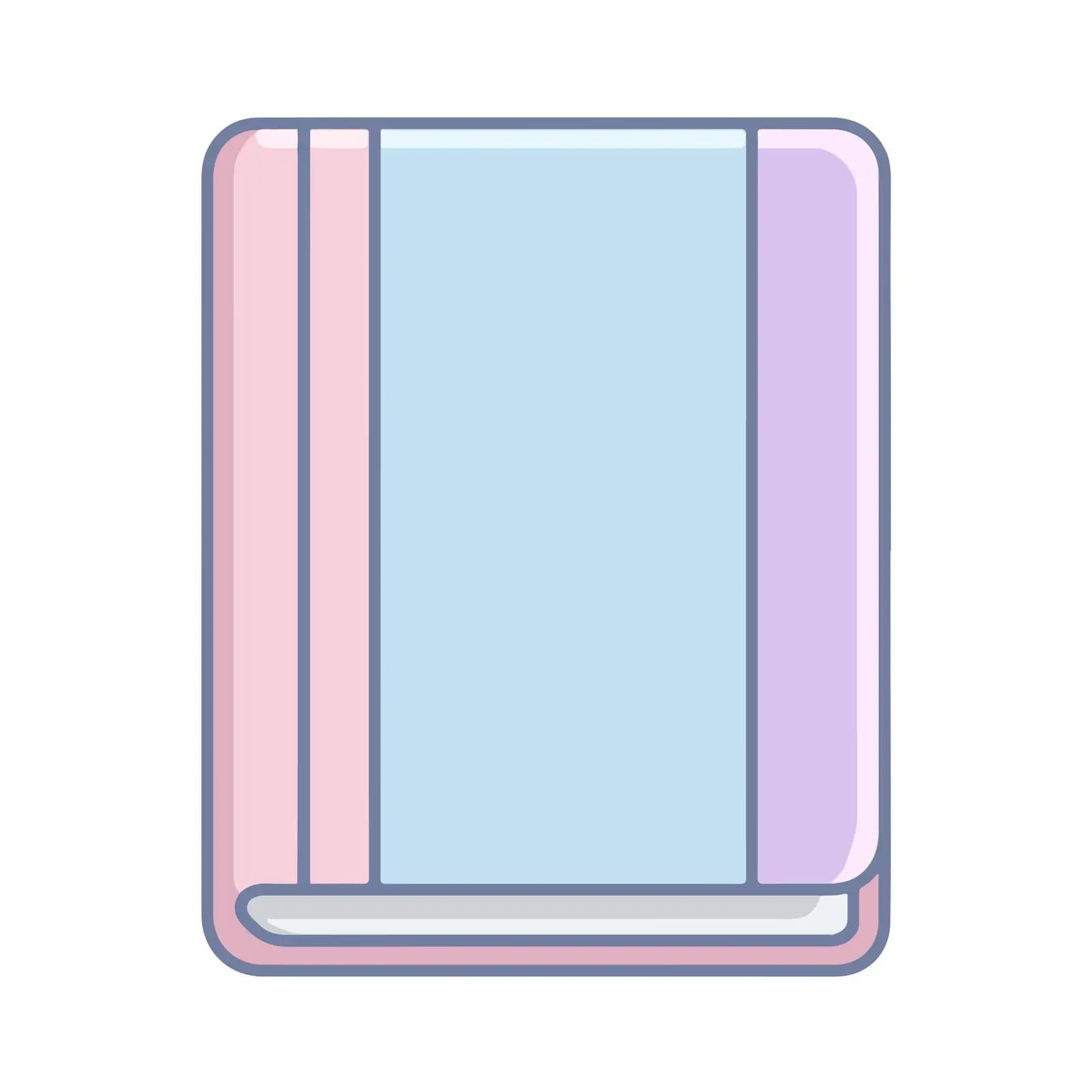 Minimalist Outline Book Icon — free download from Dotvec