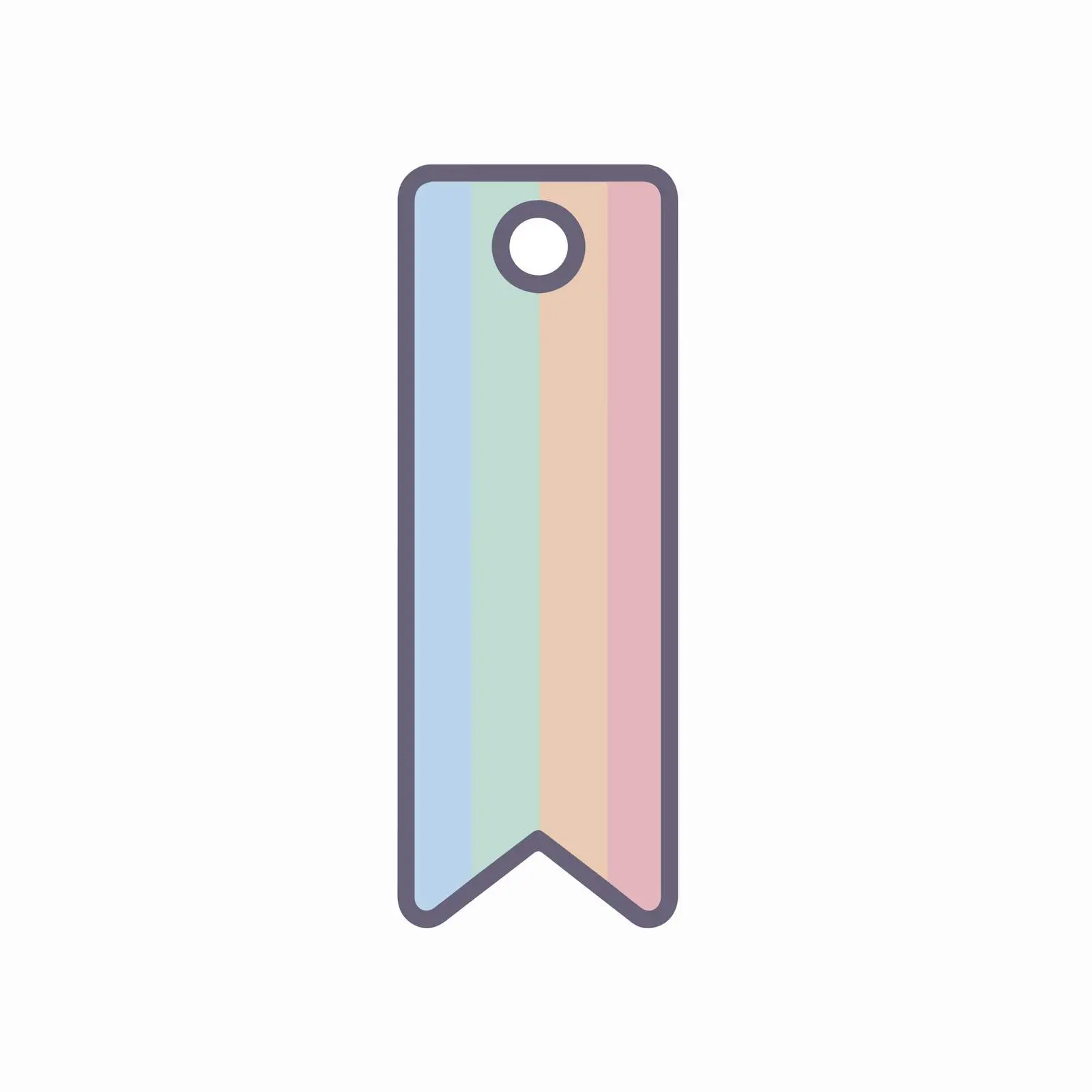 Minimalist Bookmark Icon — free download from Dotvec