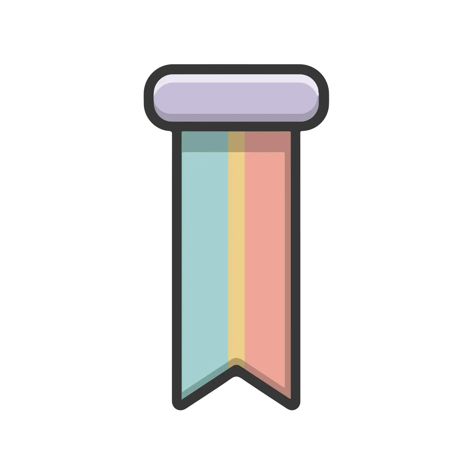 Minimalist Bookmark Icon Design — free download from Dotvec