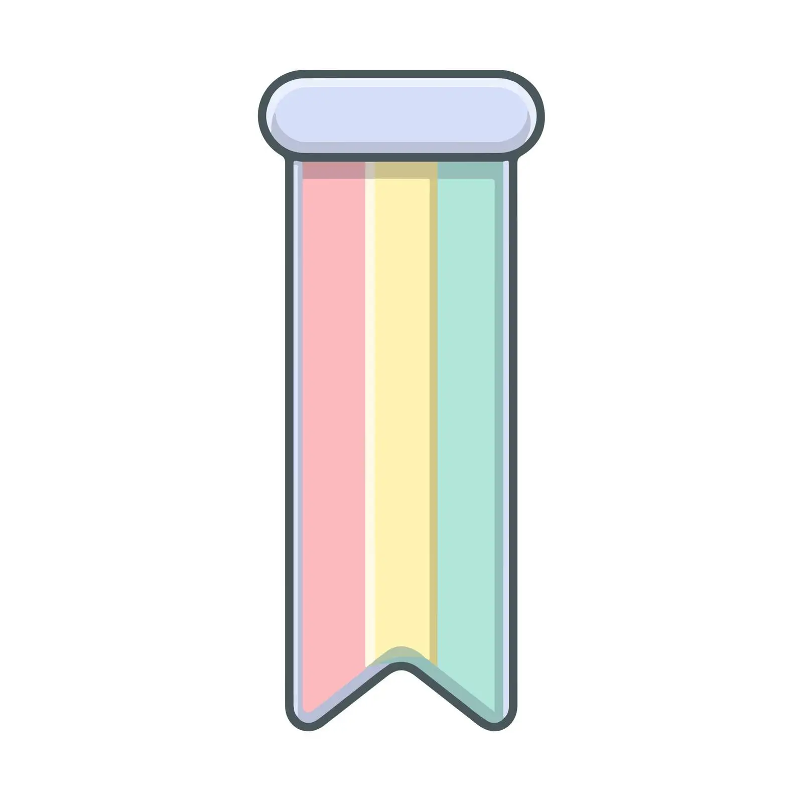 Minimalist Bookmark Icon — free download from Dotvec