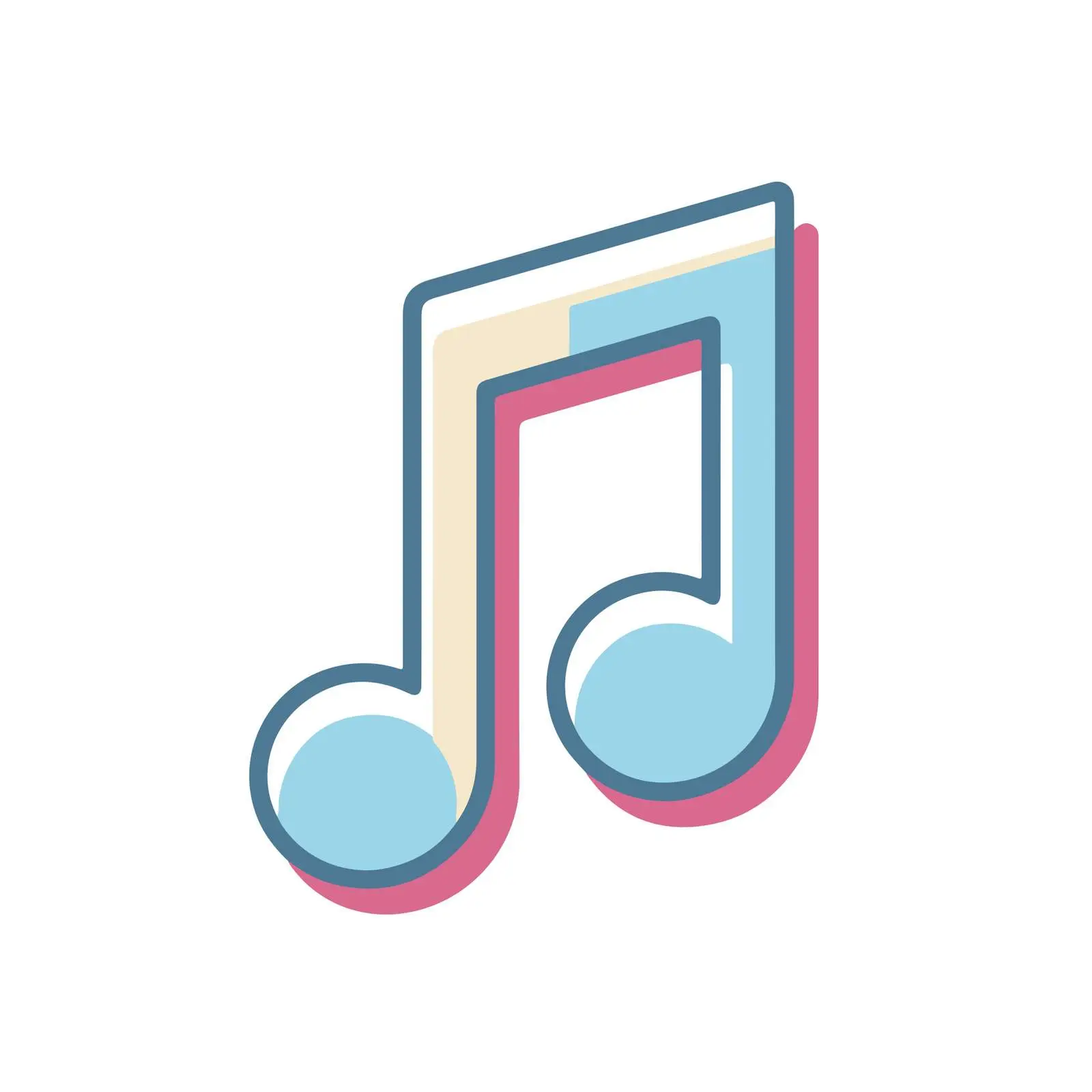 Minimalist Music Note Icon — free download from Dotvec