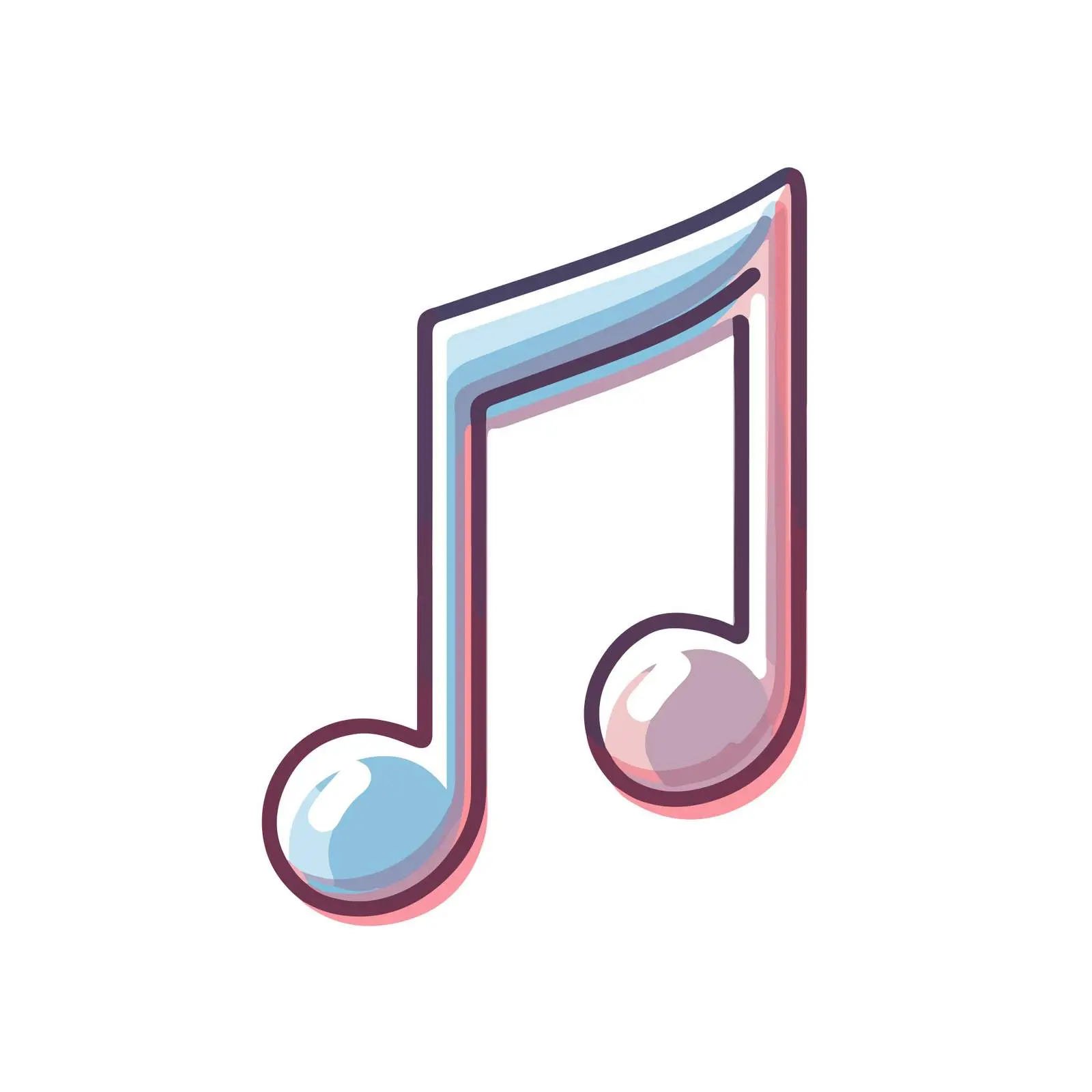Music Note Icon Design — free download from Dotvec