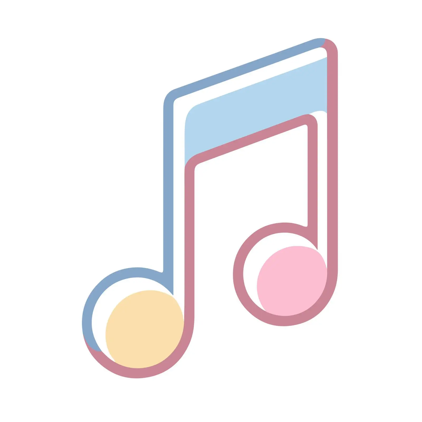 Minimalist Music Note Icon — free download from Dotvec