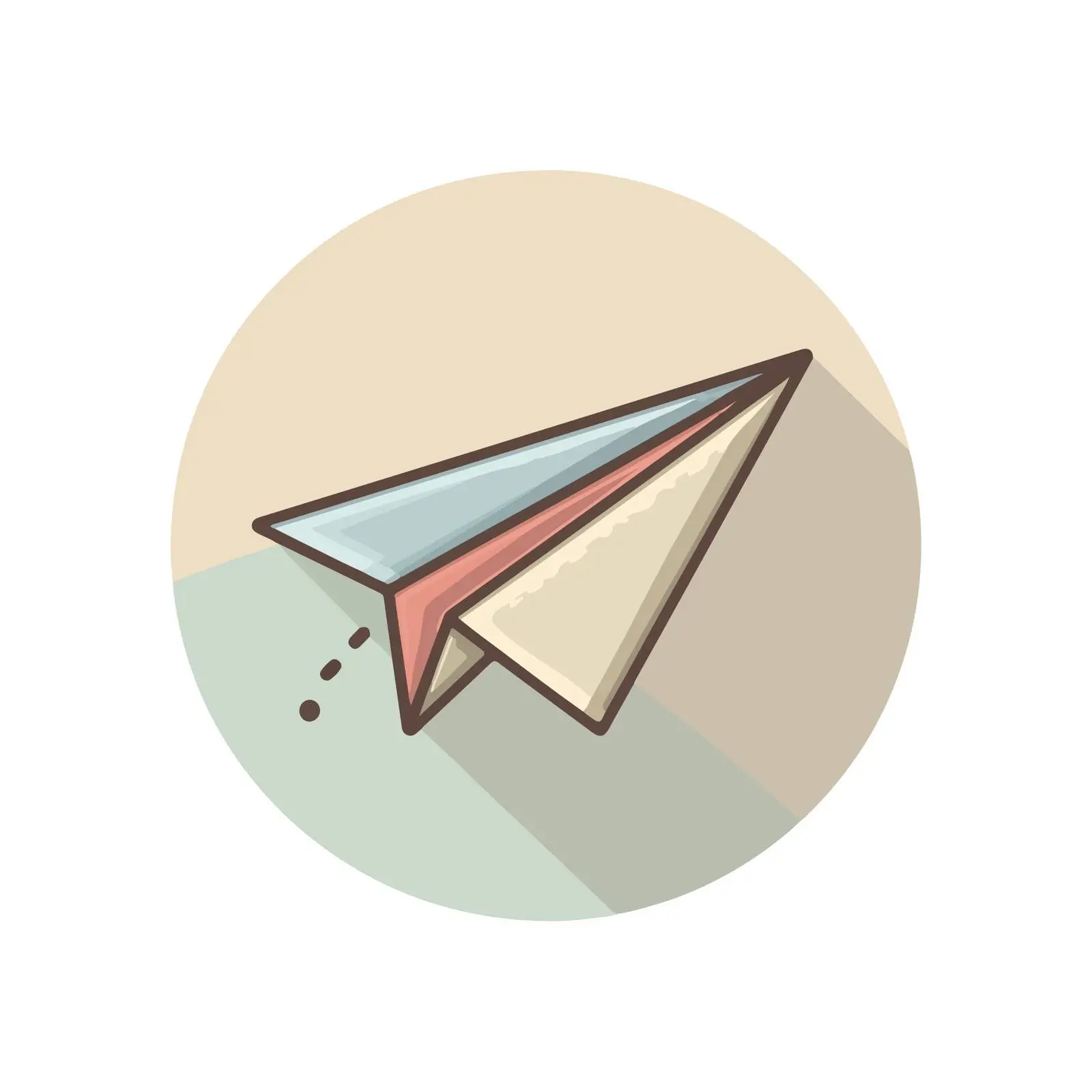 Outline Paper Plane Icon — free download from Dotvec