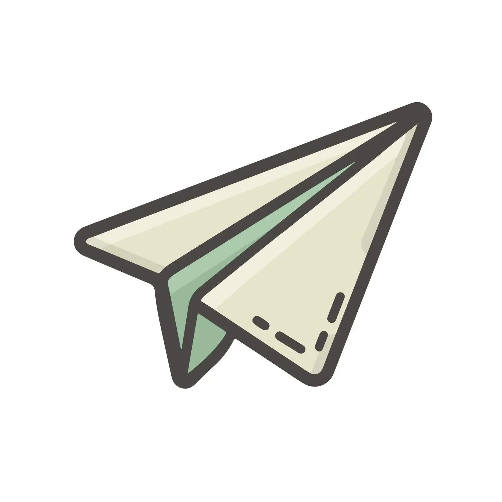 Outline Send Paper Plane Icon — free download from Dotvec