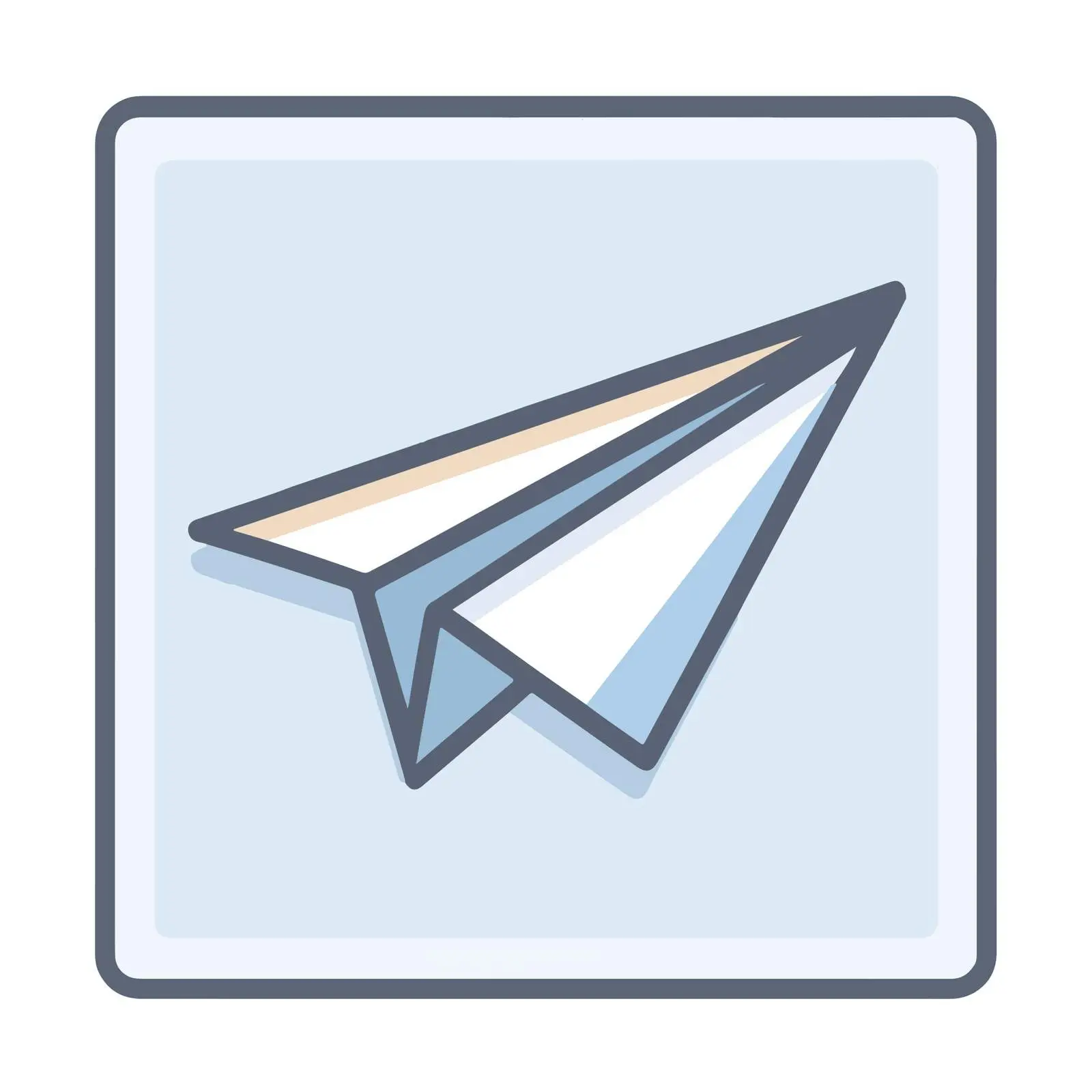 Flat Send Paper Plane Icon — free download from Dotvec