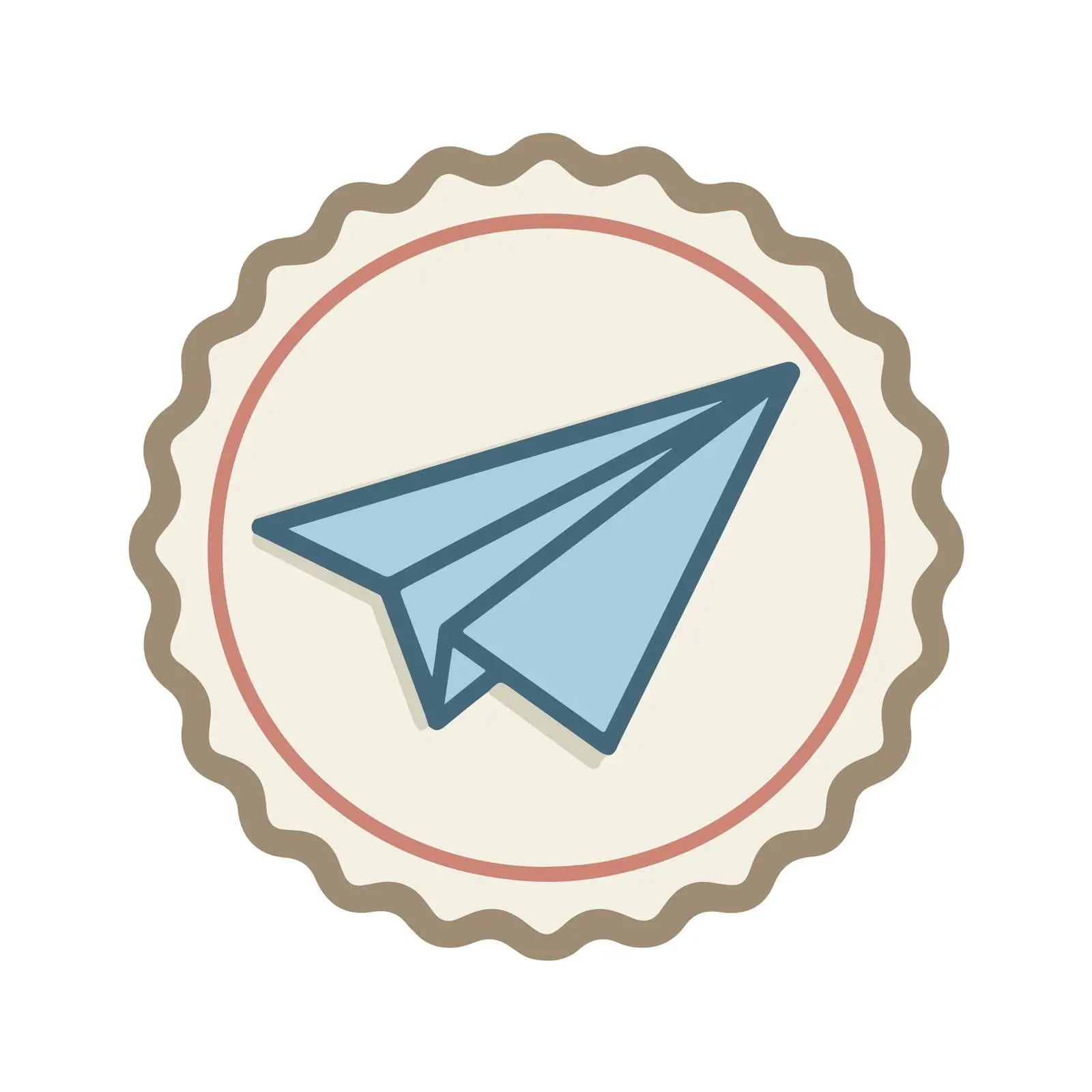 Flat Send Paper Plane Icon — free download from Dotvec