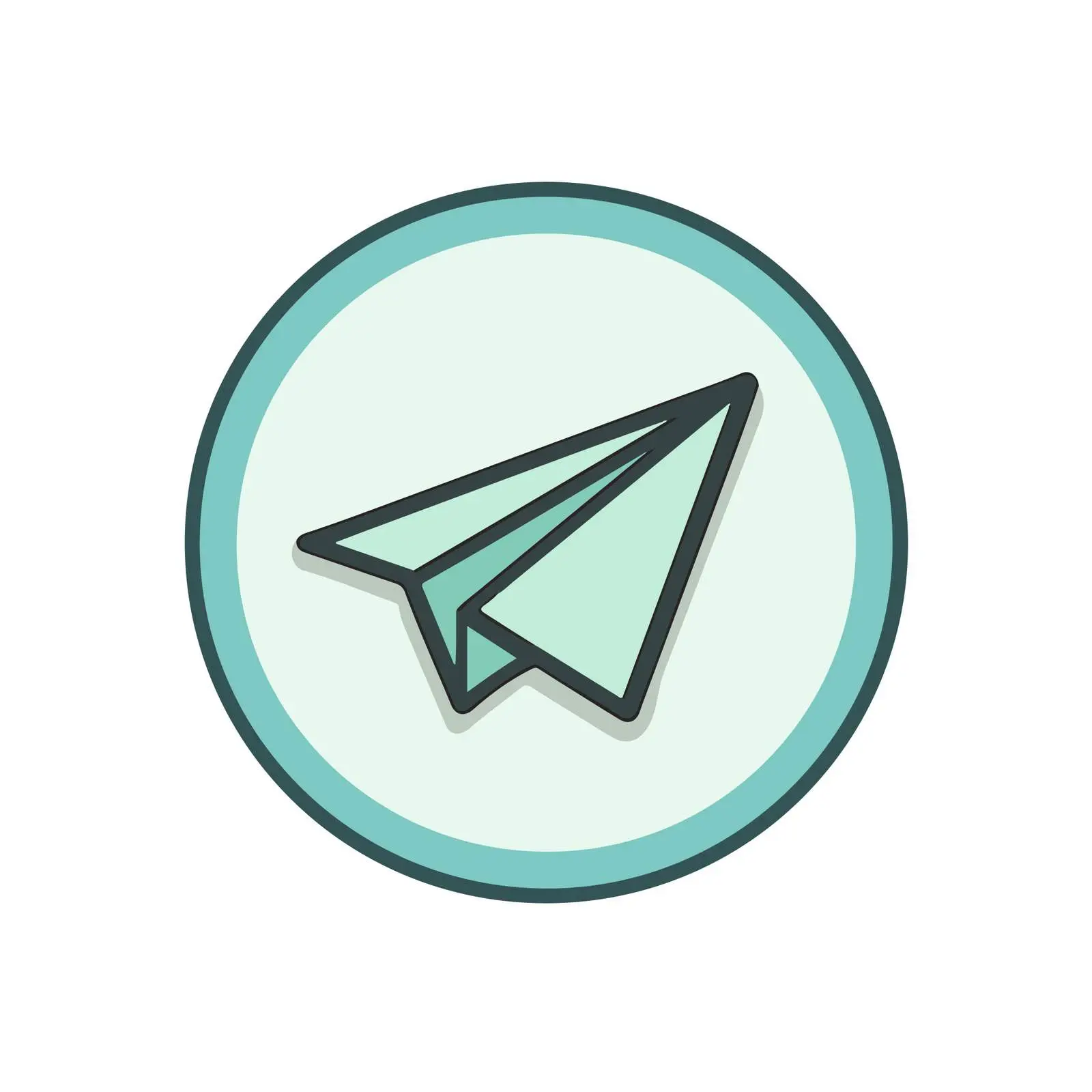 Paper Plane Icon — free download from Dotvec