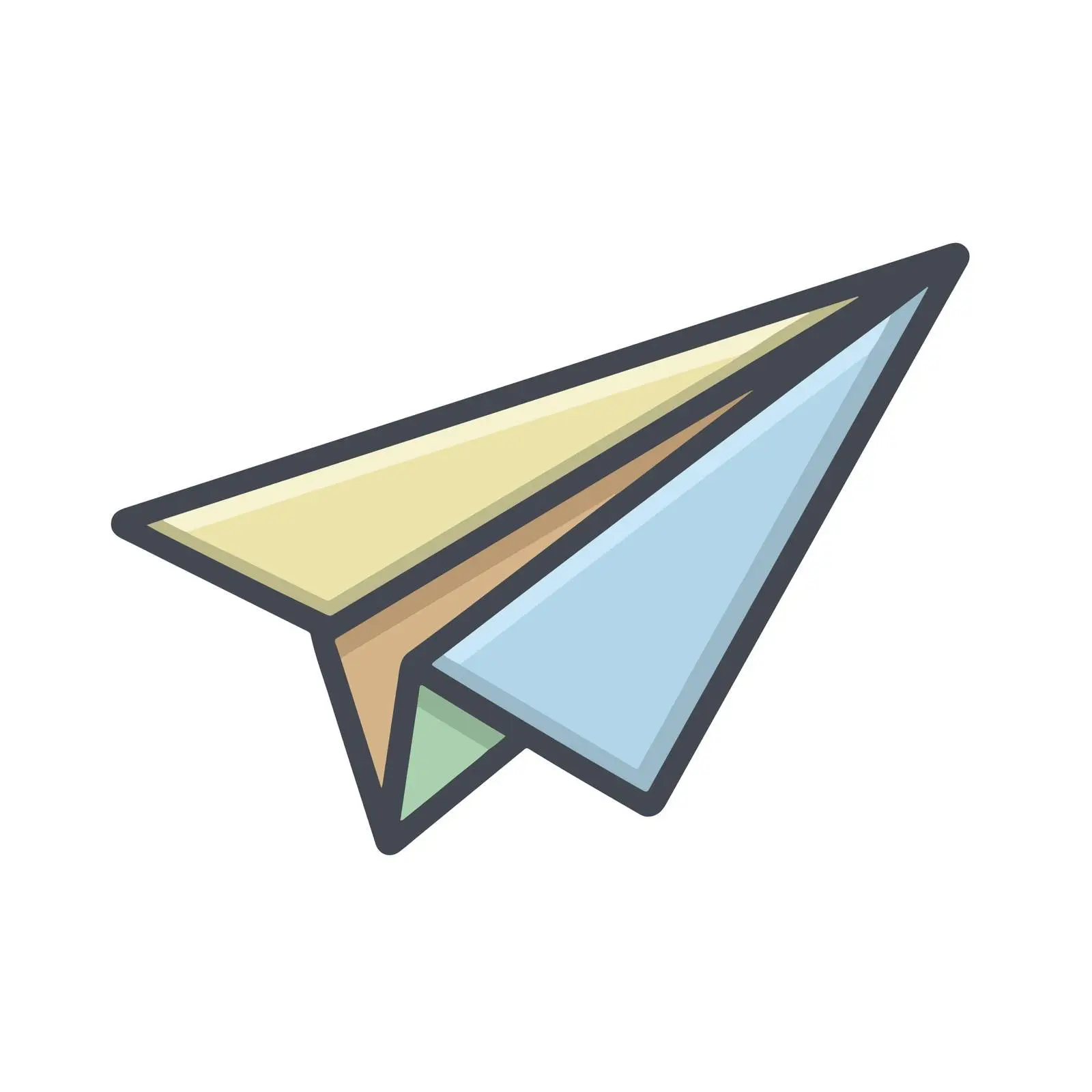Paper Plane Icon Design — free download from Dotvec