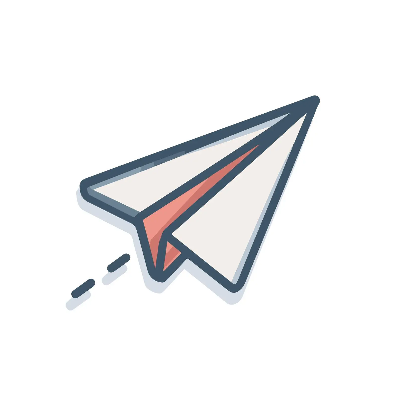 Minimal Paper Plane Icon — free download from Dotvec