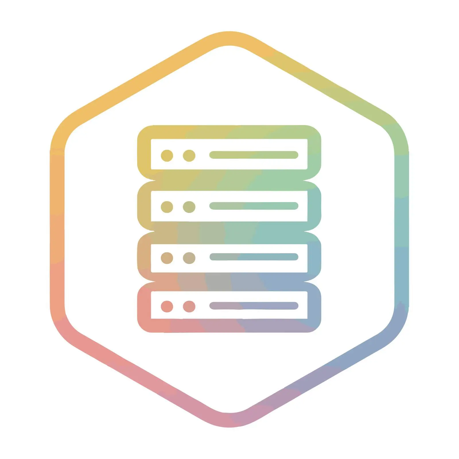 Server Outline Icon Design — free download from Dotvec