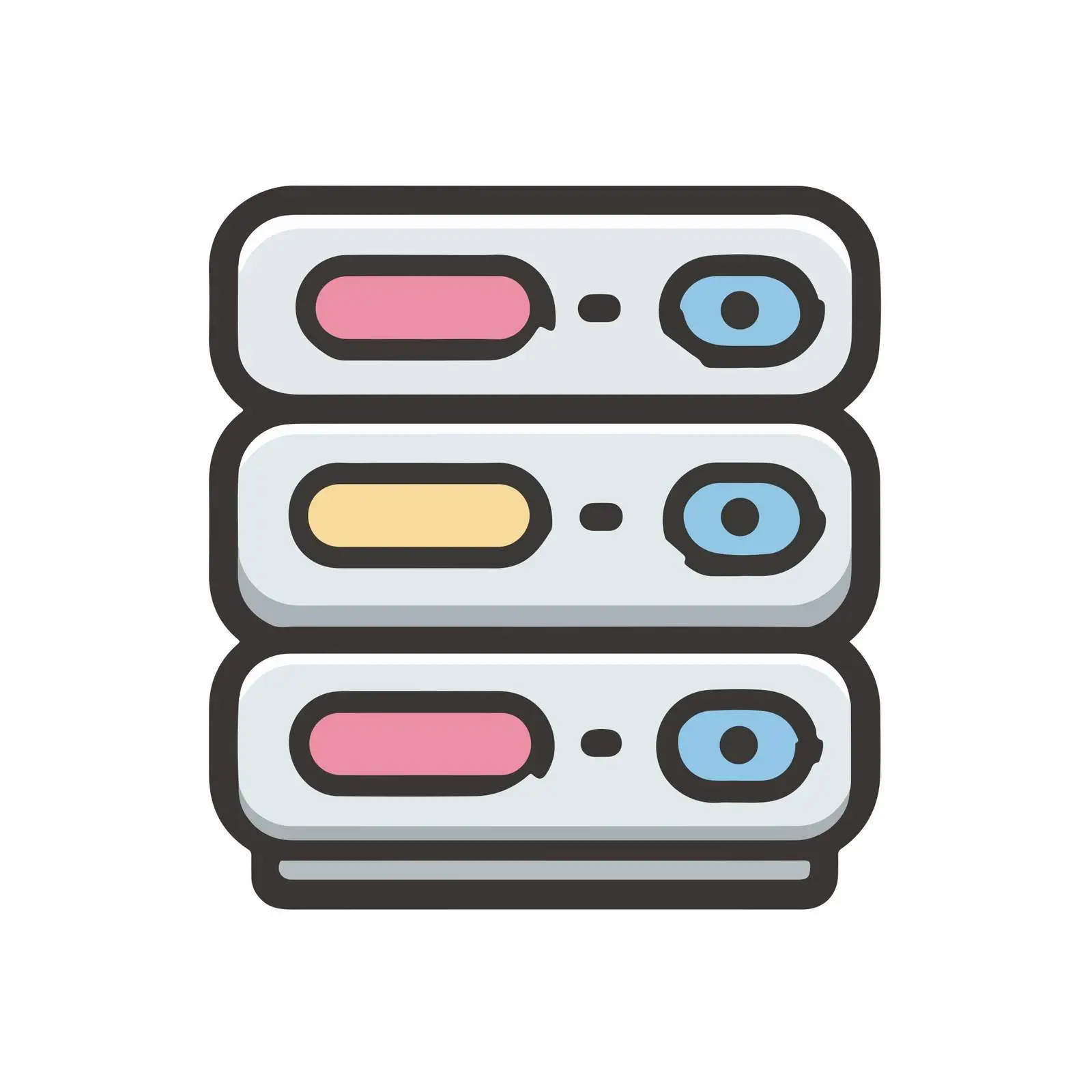 Server Outline Icon Design — free download from Dotvec
