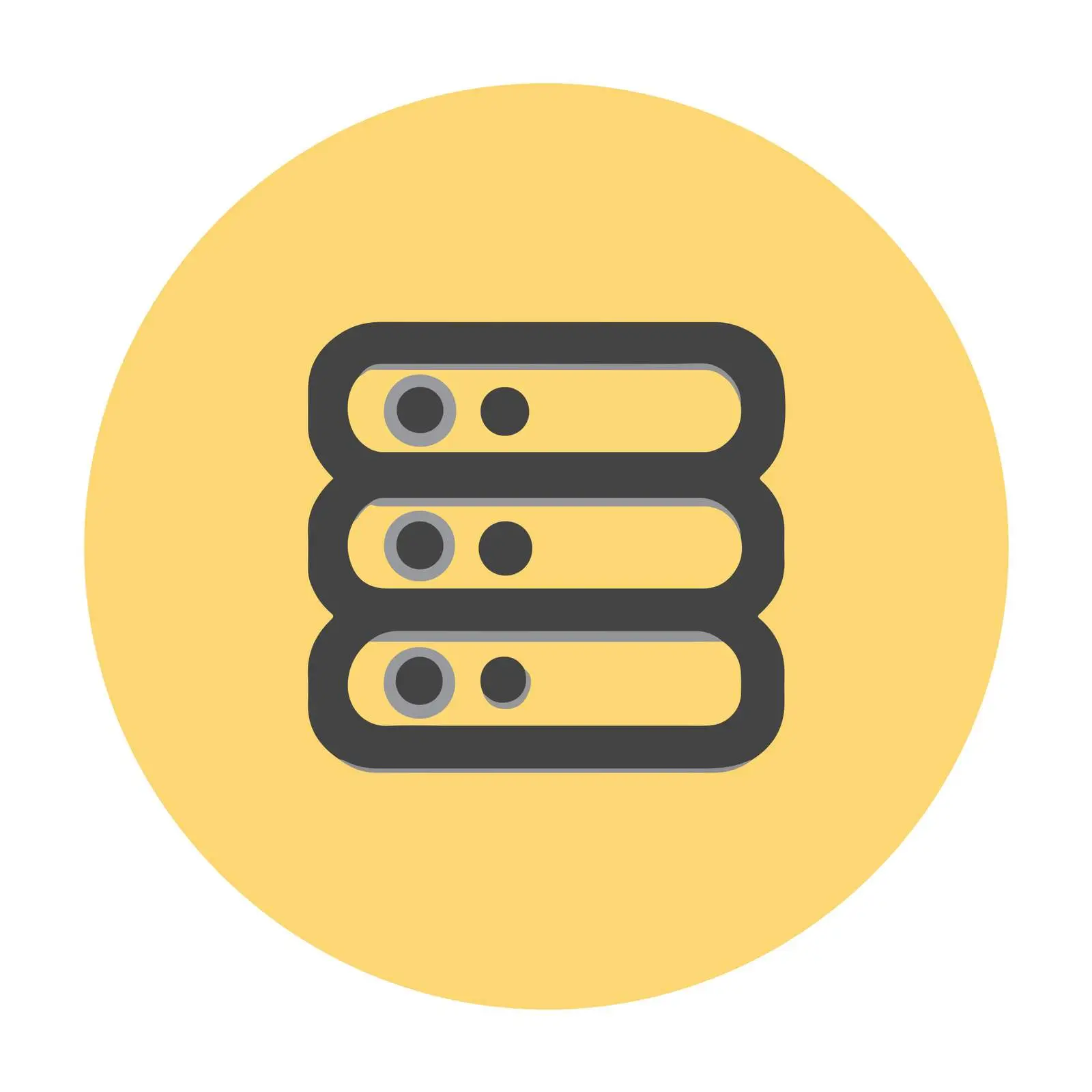 Server Outline Icon Design — free download from Dotvec
