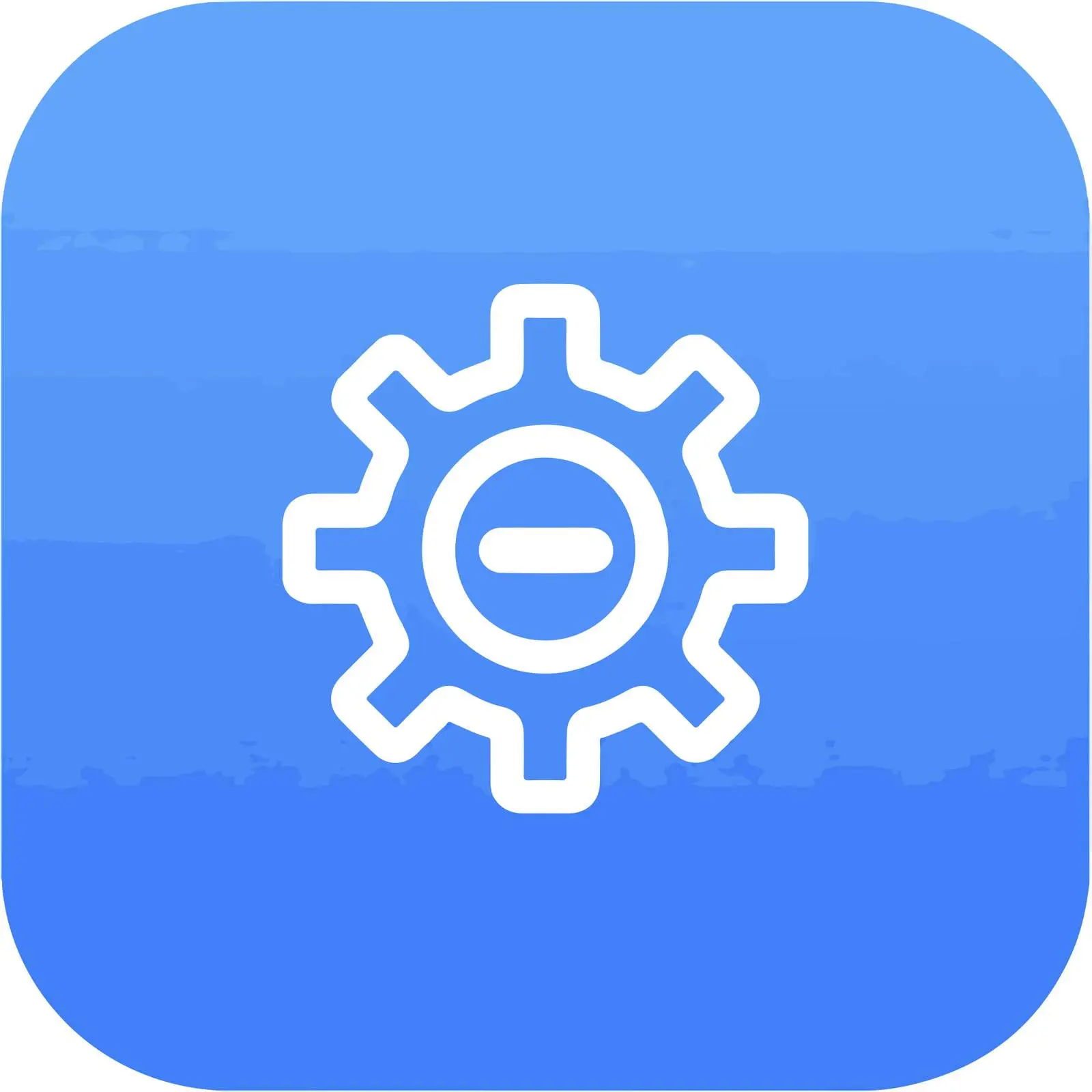 Monoline Settings Gear Icon — free download from Dotvec