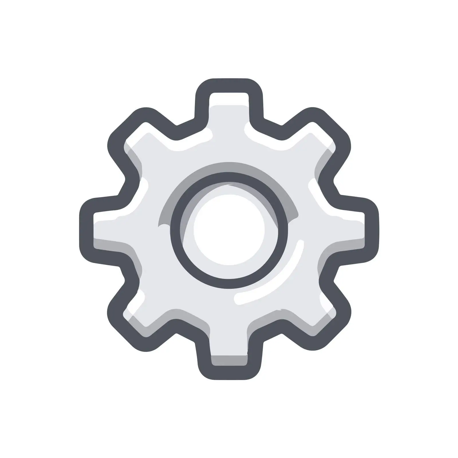 Settings Gear Pictogram Icon — free download from Dotvec