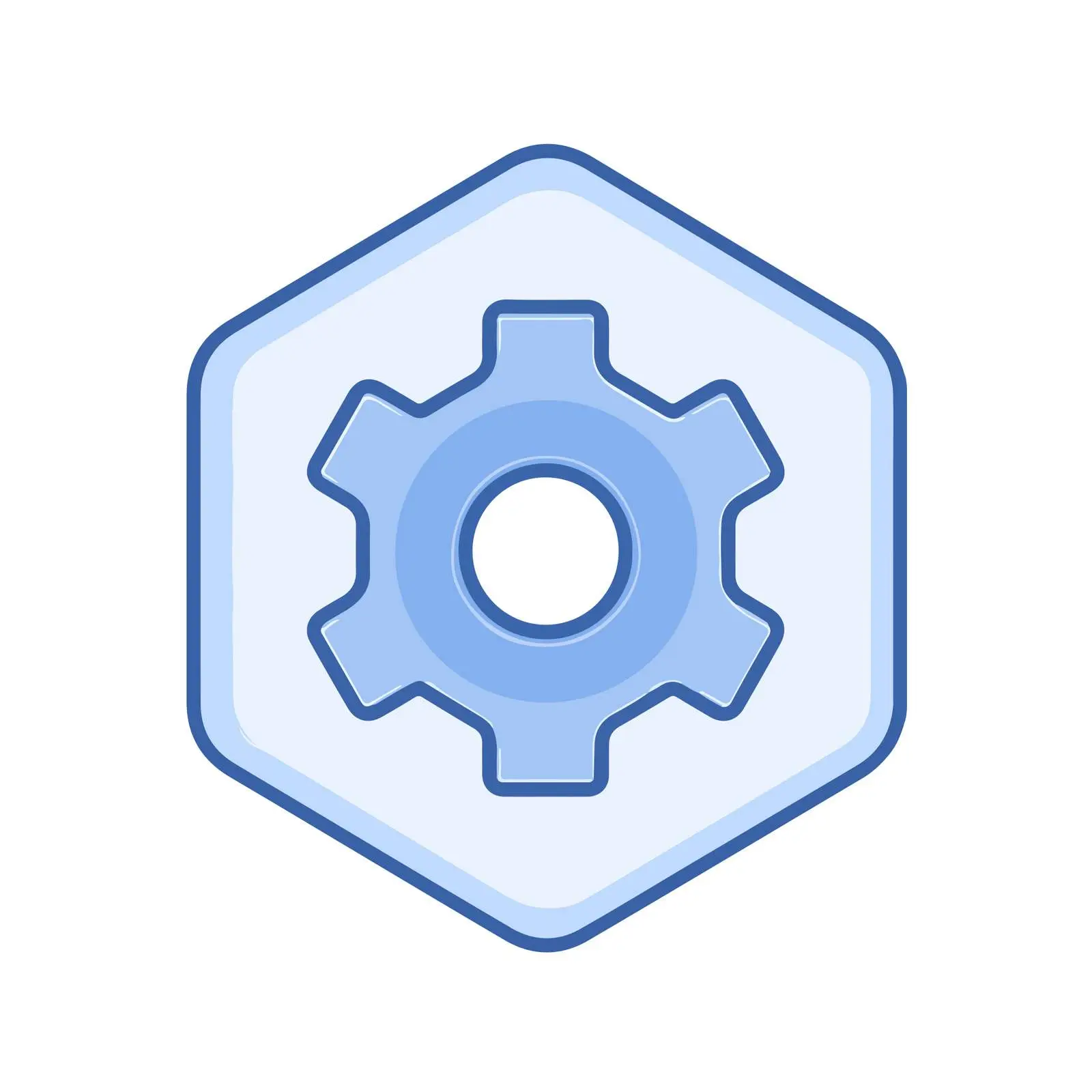 Simple Gear Settings Icon — free download from Dotvec
