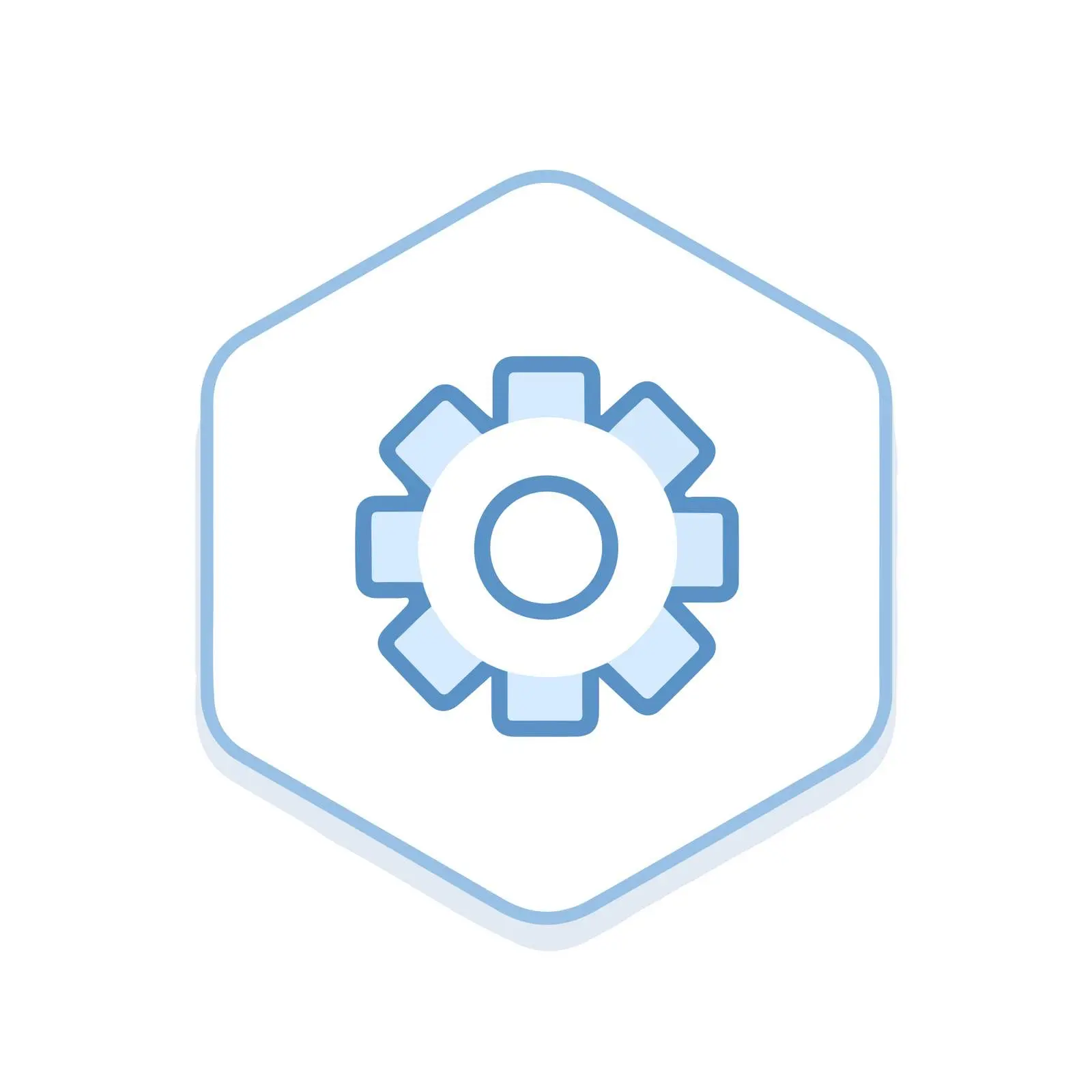 Simple Settings Gear Icon — free download from Dotvec