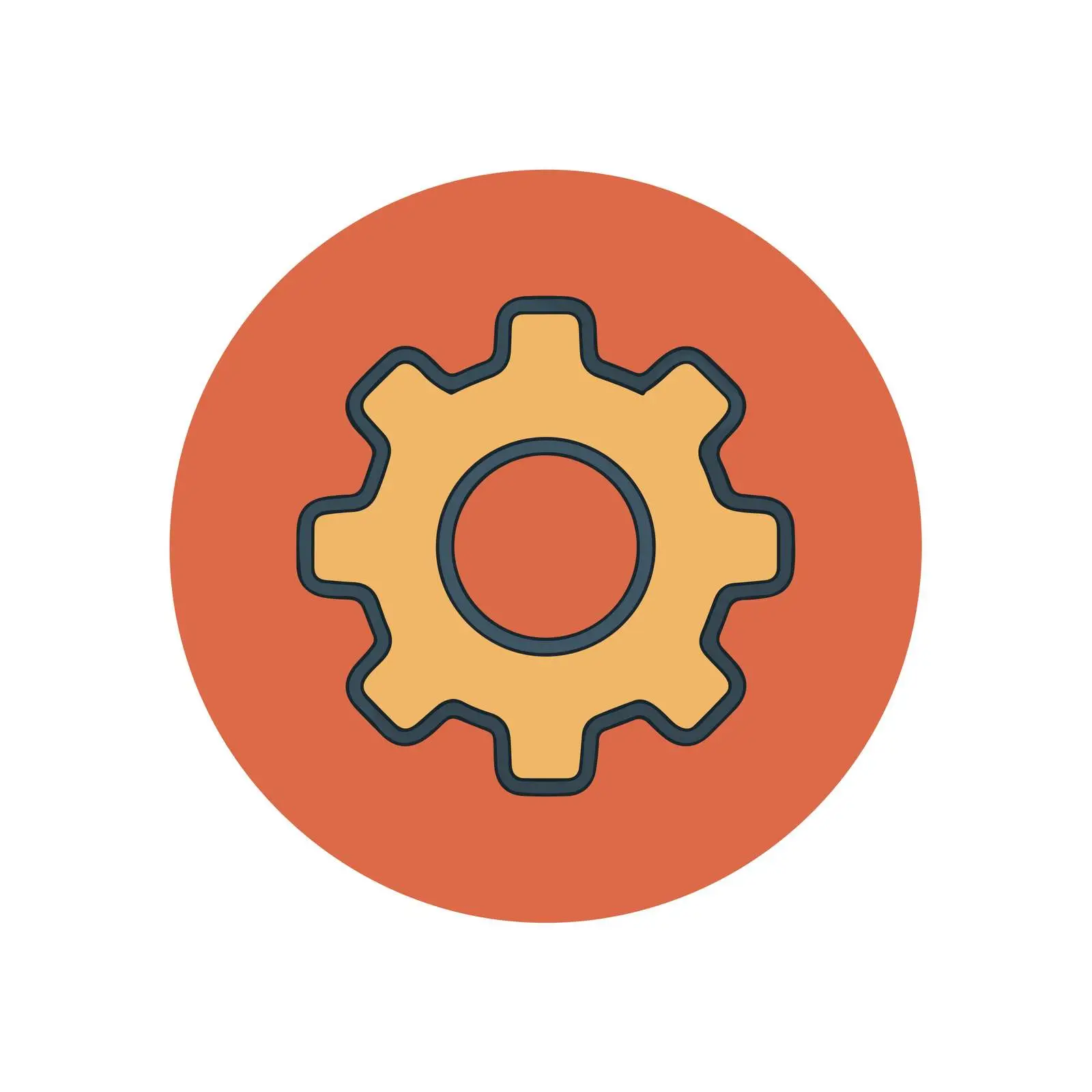 Settings Gear Icon — free download from Dotvec