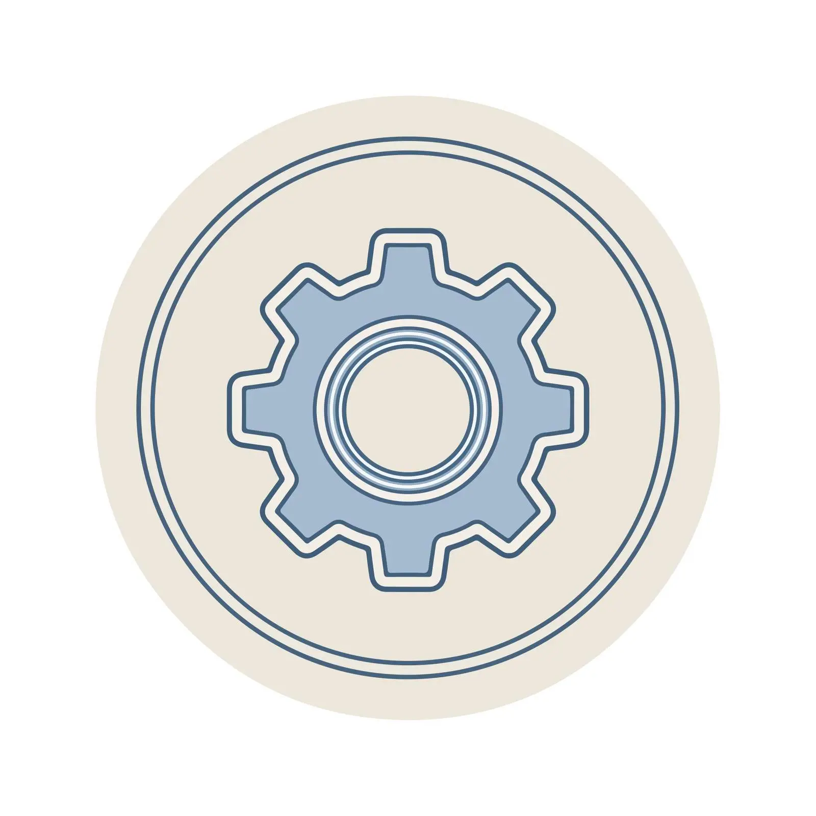 Settings Icon Usage Guide — free download from Dotvec