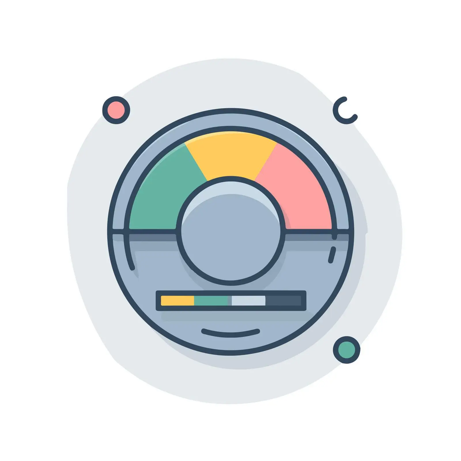 Monoline Settings Sliders Icon — free download from Dotvec
