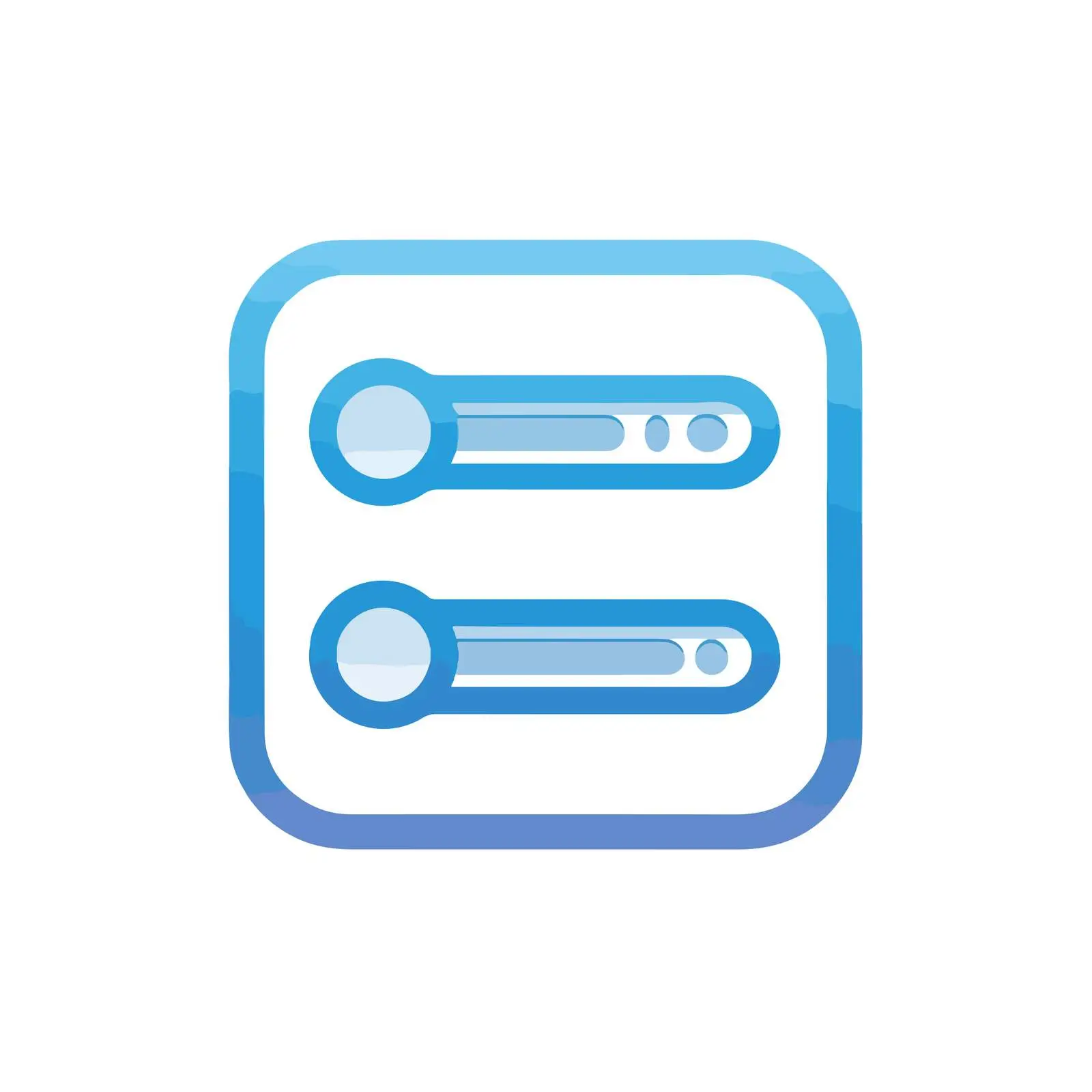 Settings Sliders Pictogram Icon — free download from Dotvec