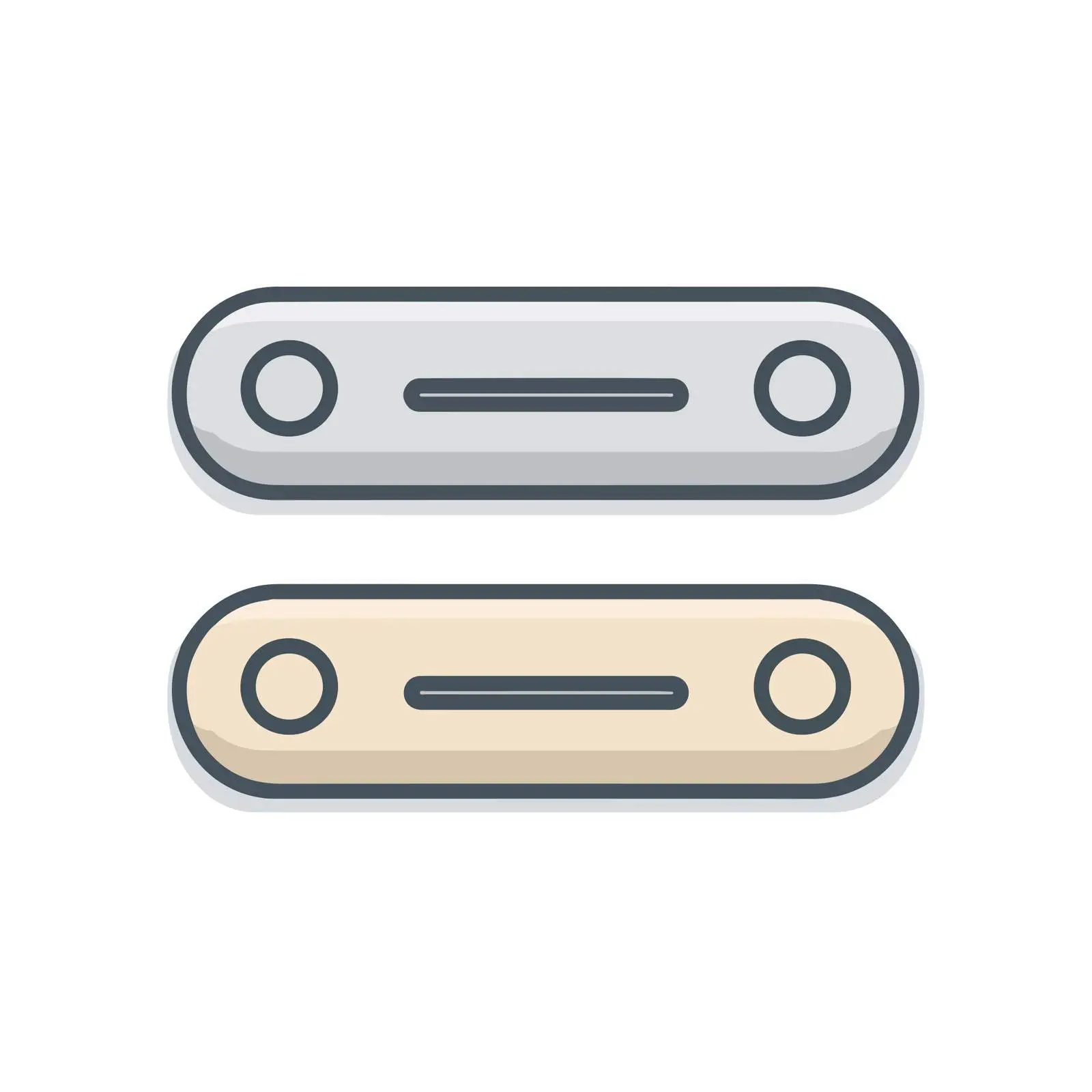 Simple Geometric Settings Sliders Icon — free download from Dotvec