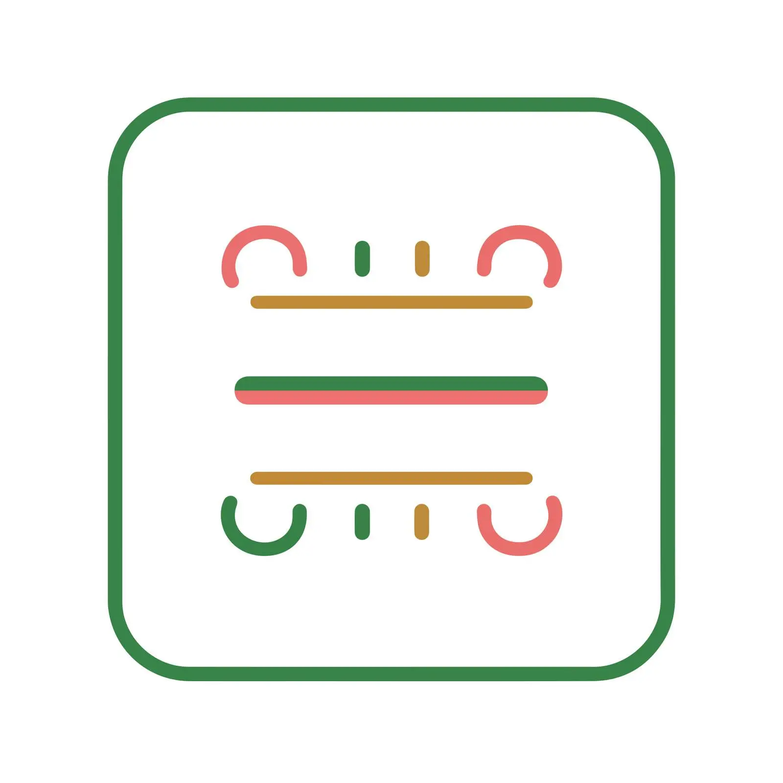 Simple Geometric Settings Sliders Icon — free download from Dotvec