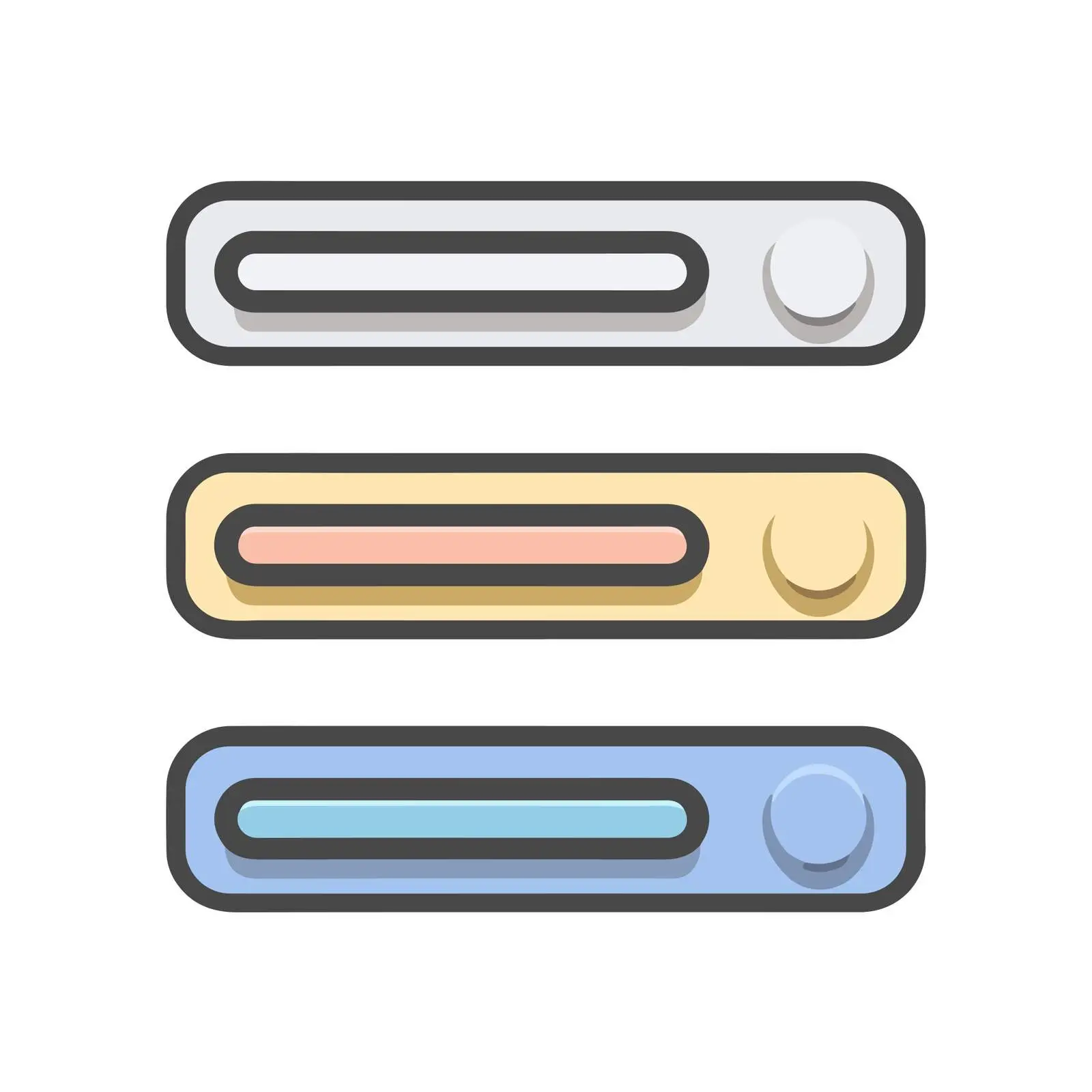 Settings Sliders Icon — free download from Dotvec