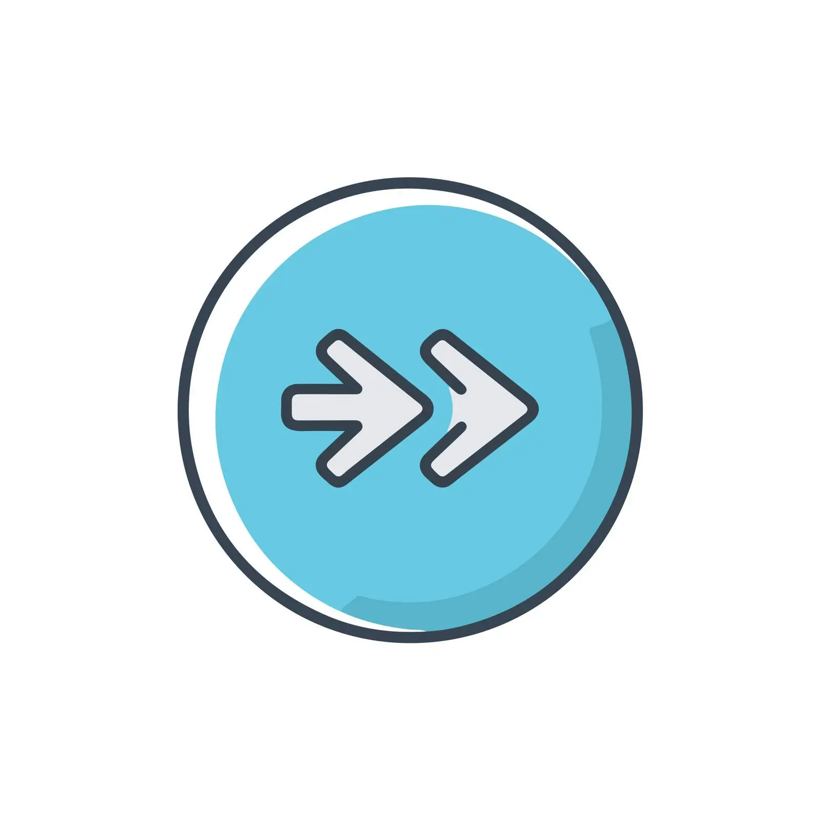 Simple Share Arrow Icon — free download from Dotvec