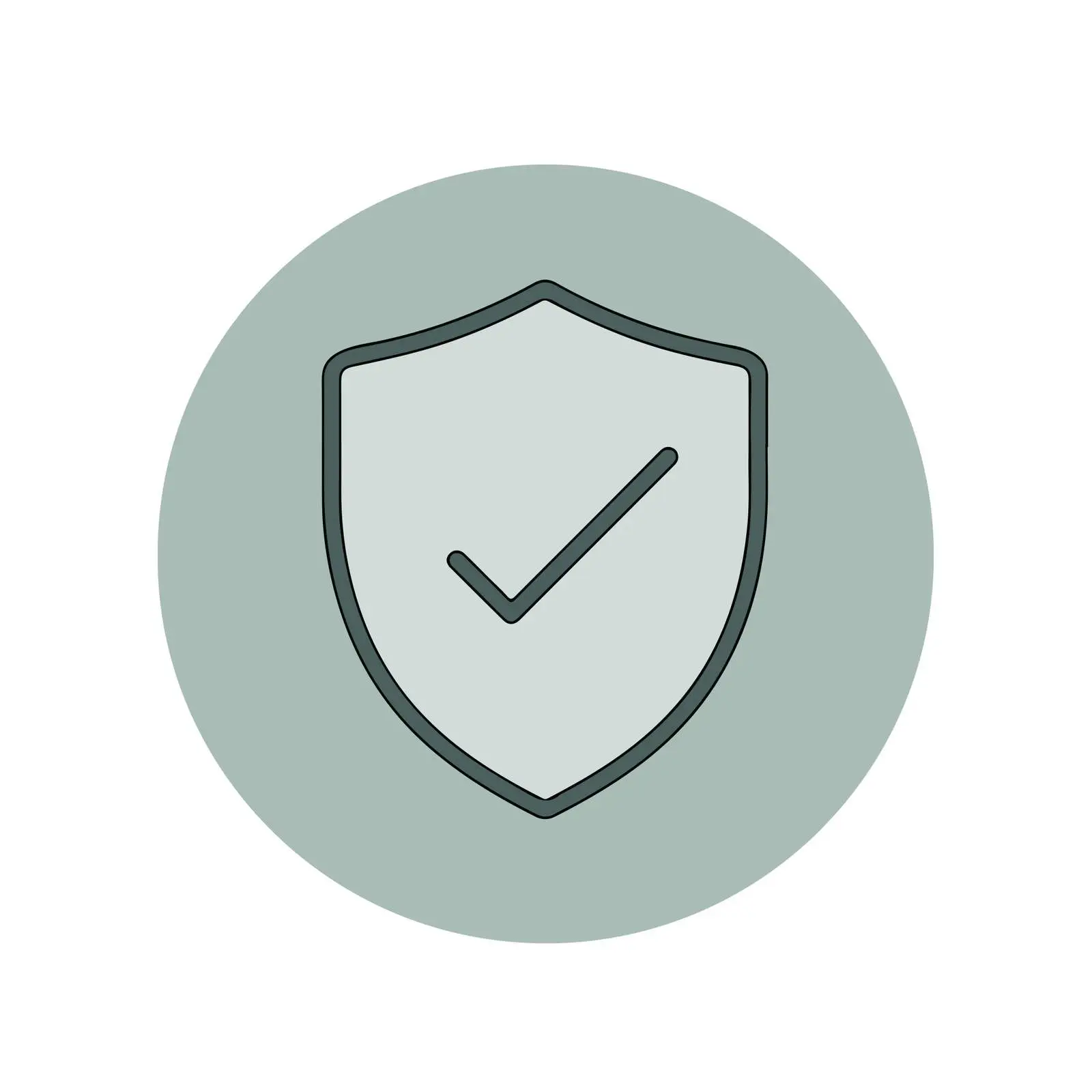 Security Check Shield Icon — free download from Dotvec