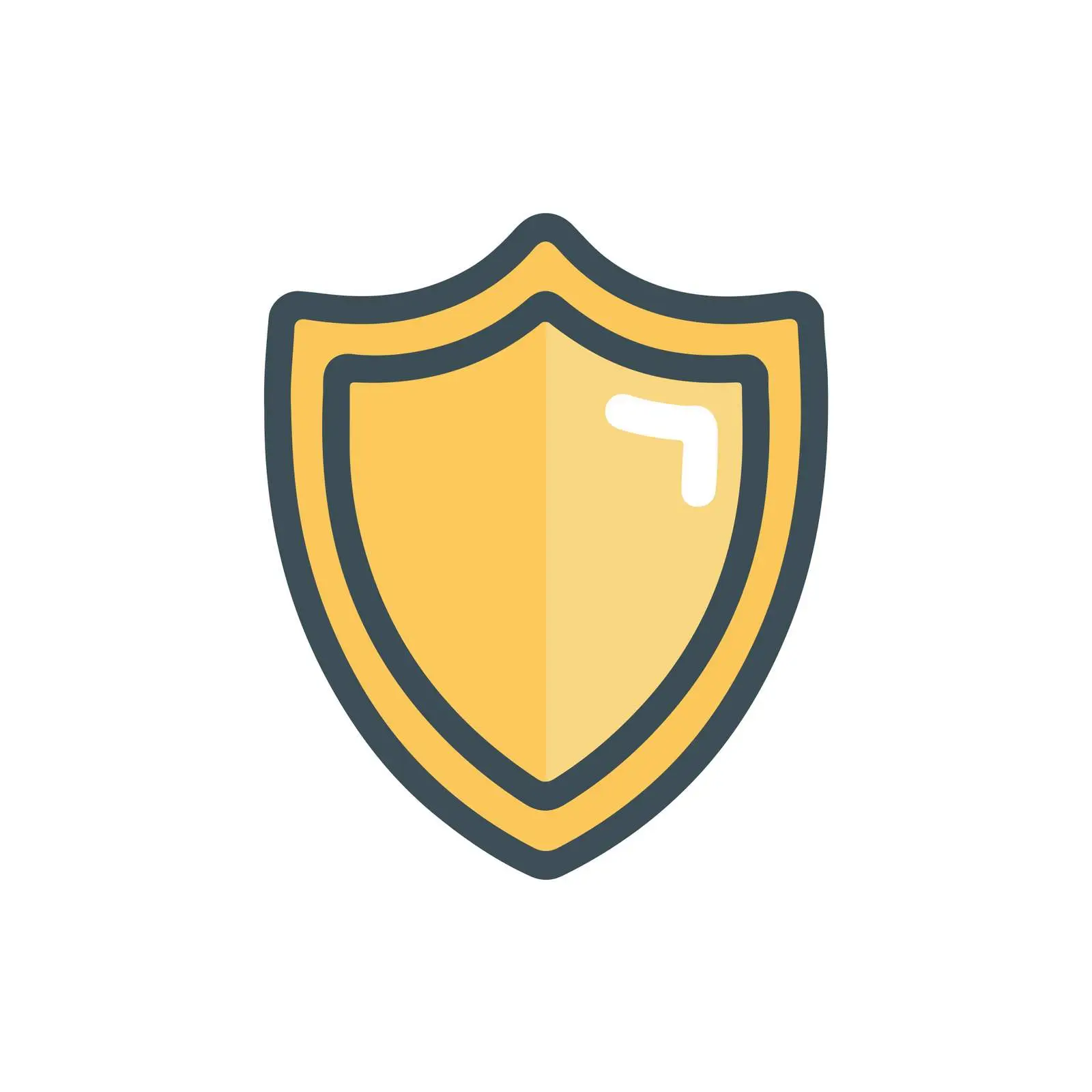 Minimalist Shield Icon Design — free download from Dotvec