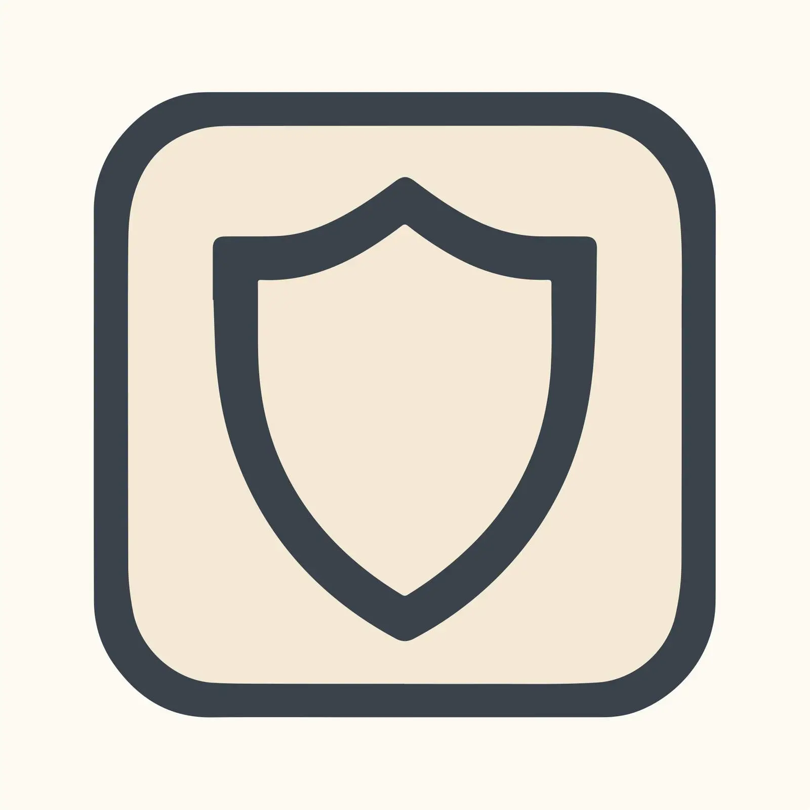 Simple Geometric Shield Icon — free download from Dotvec
