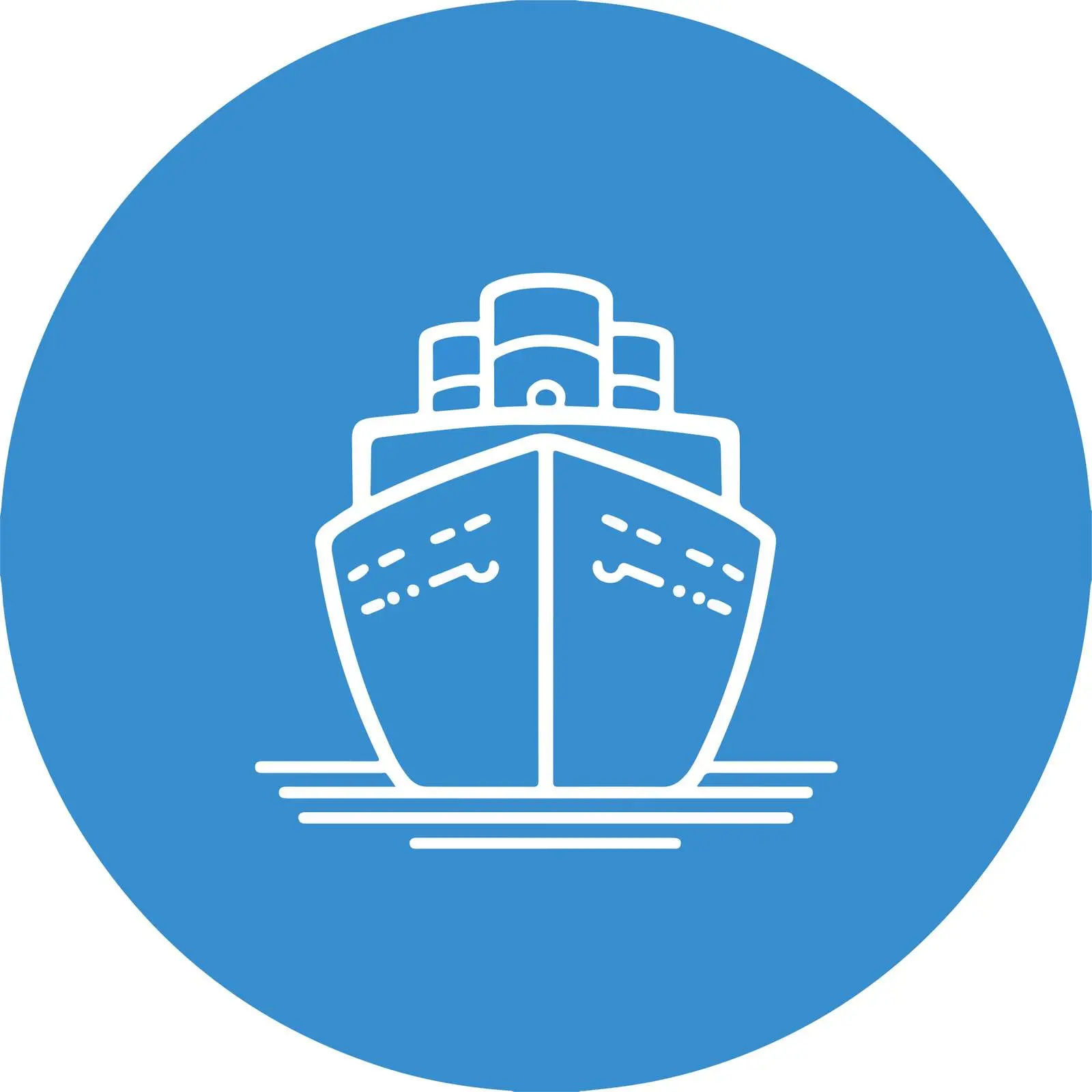 Minimal Ship Icon — free download from Dotvec