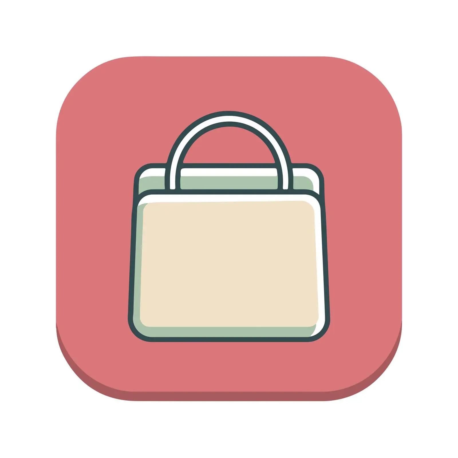 Outline Shopping Bag Icon — free download from Dotvec