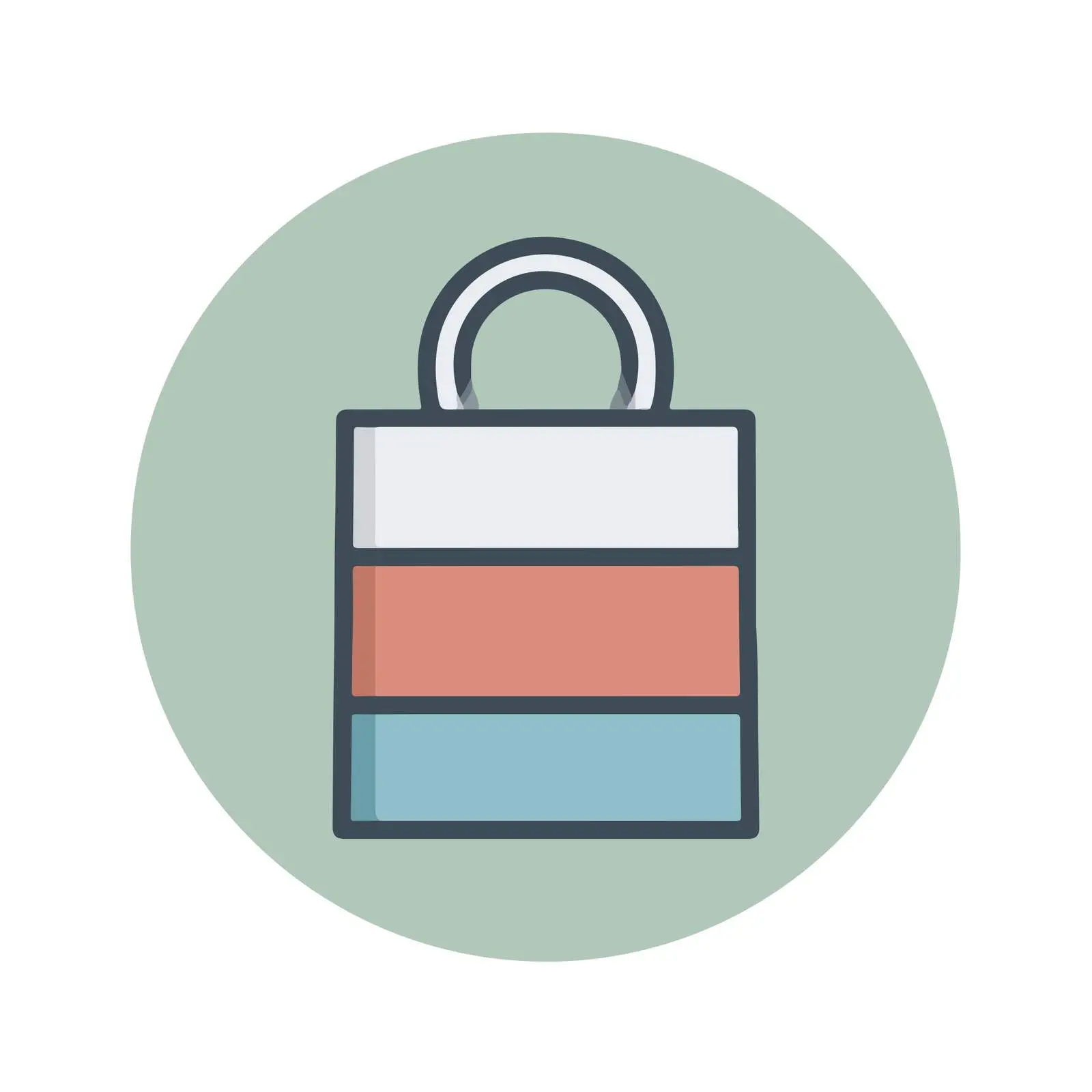 Minimal Shopping Bag Icon — free download from Dotvec