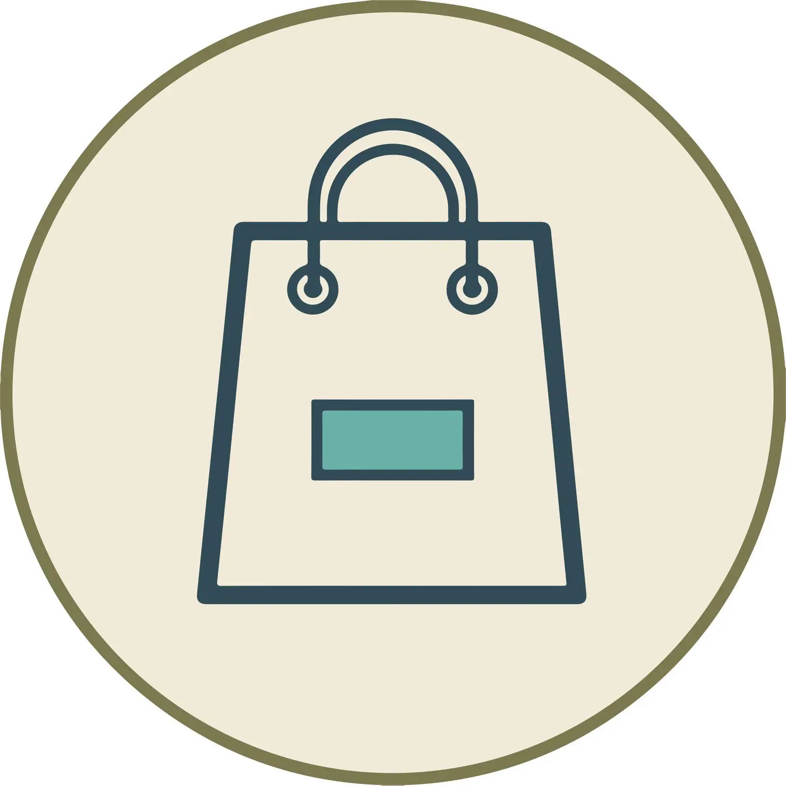 Minimal Shopping Bag Icon — free download from Dotvec