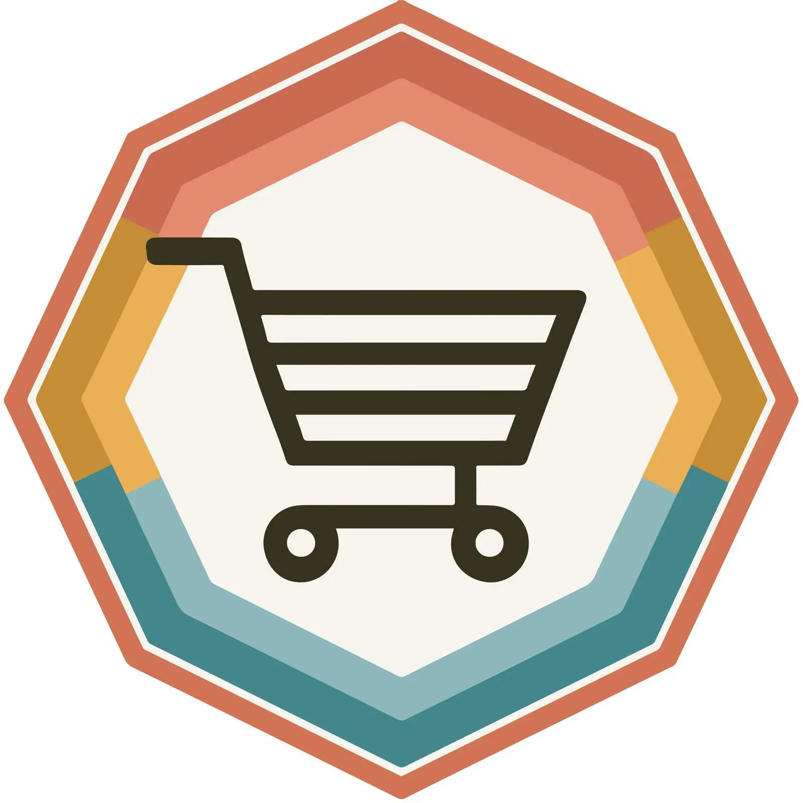 Outline Shopping Cart Icon — free download from Dotvec