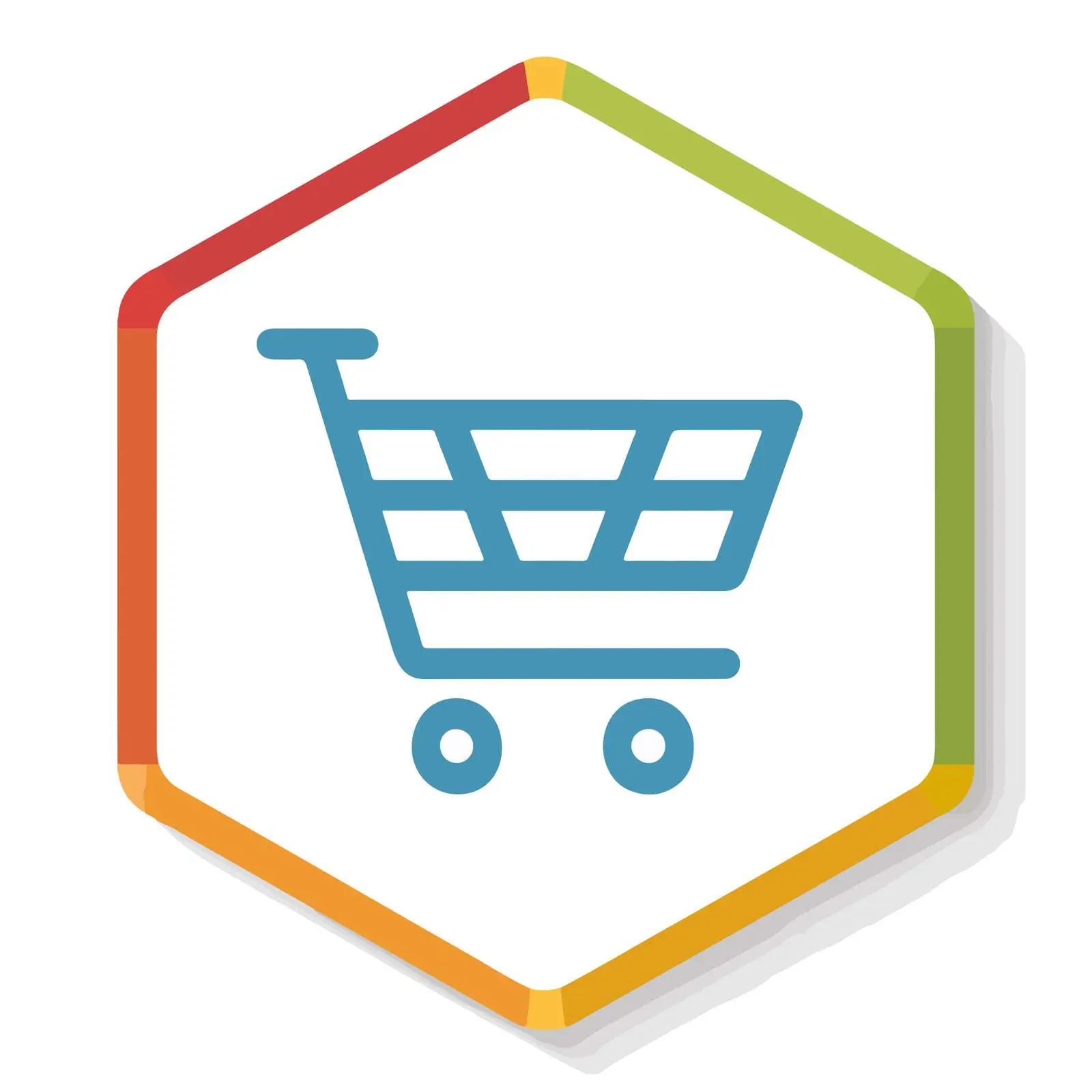 Outline Shopping Cart Icon — free download from Dotvec