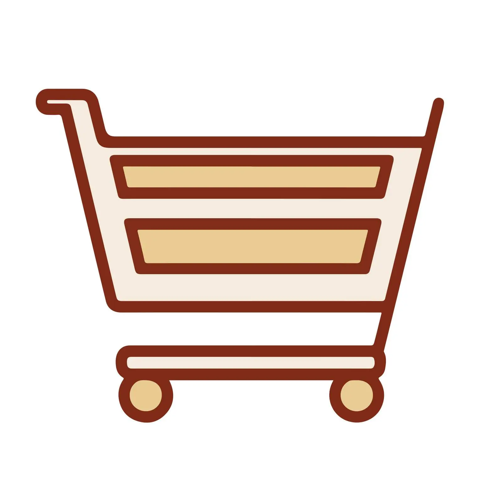 Outline Shopping Cart Icon — free download from Dotvec